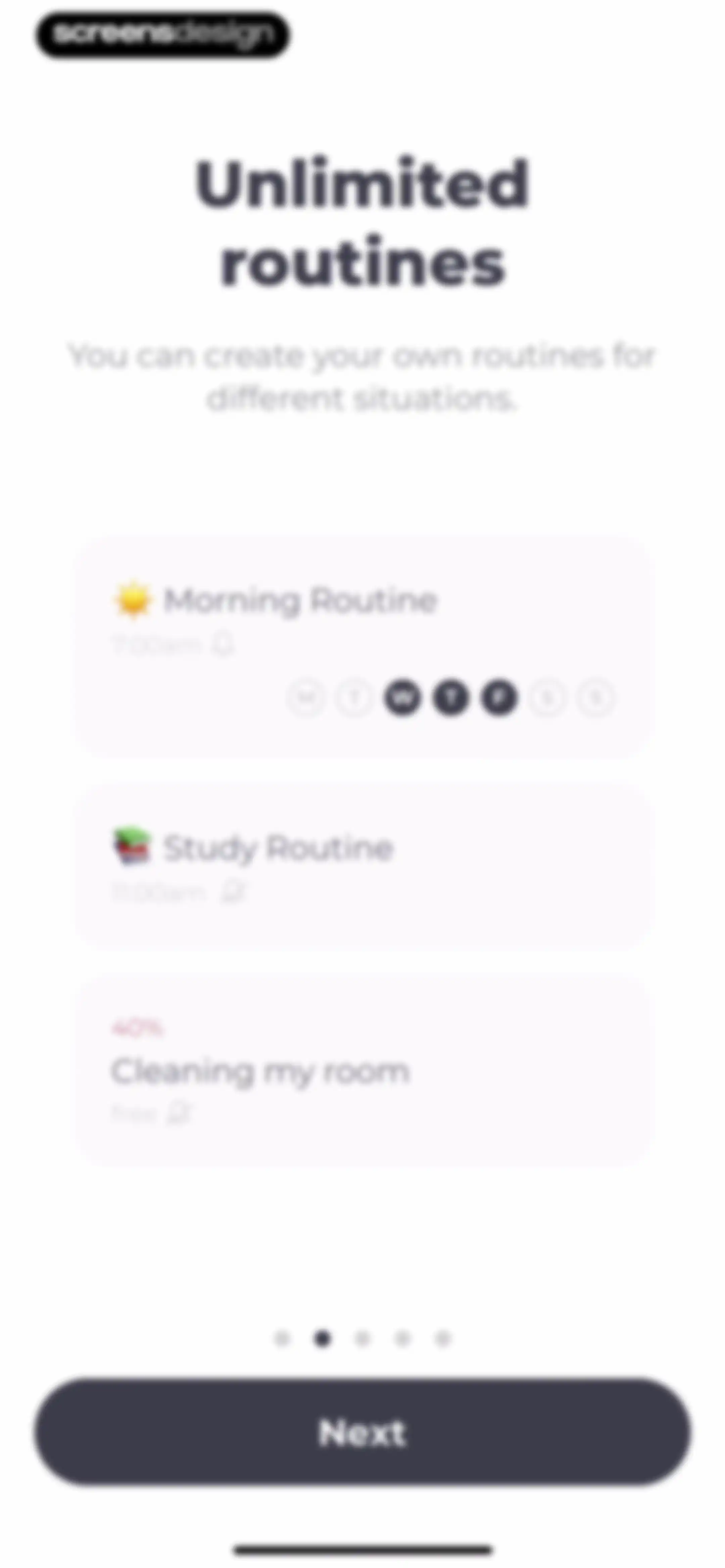 Routine Planner, Habit Tracker screen 29