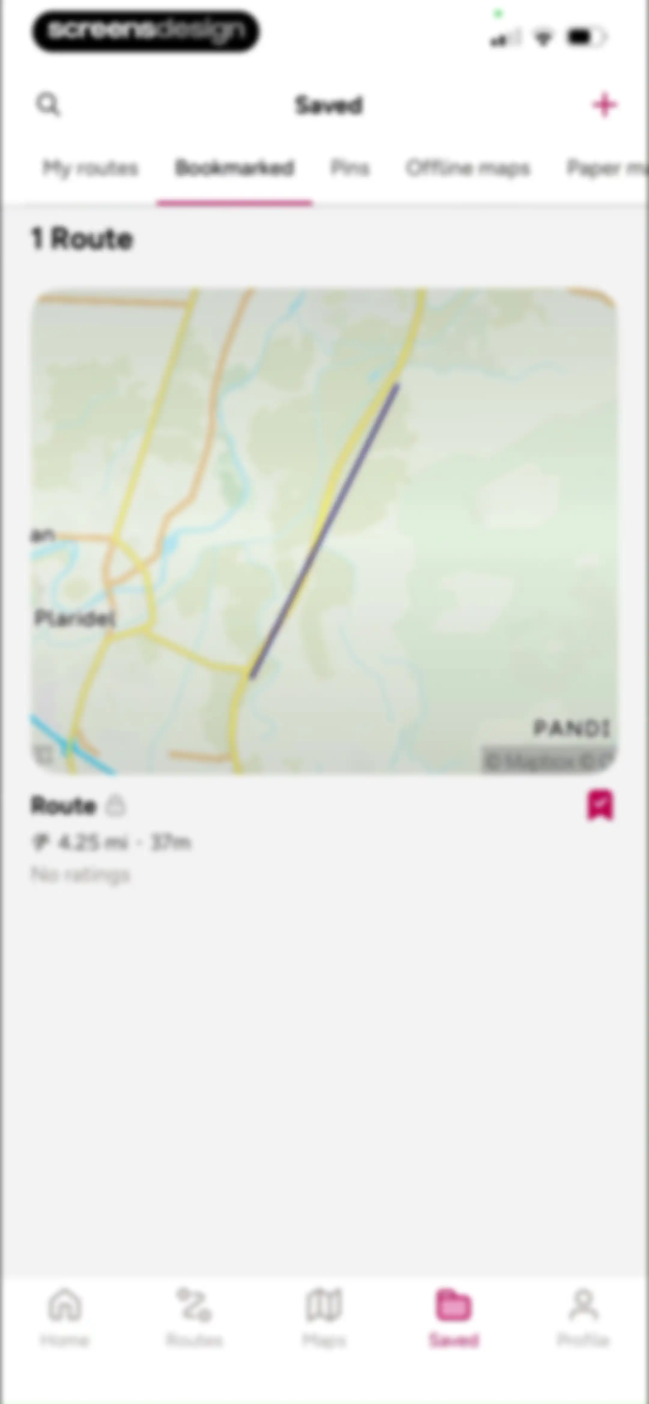 OS Maps: Walk, Hike, Run, Bike screen 129