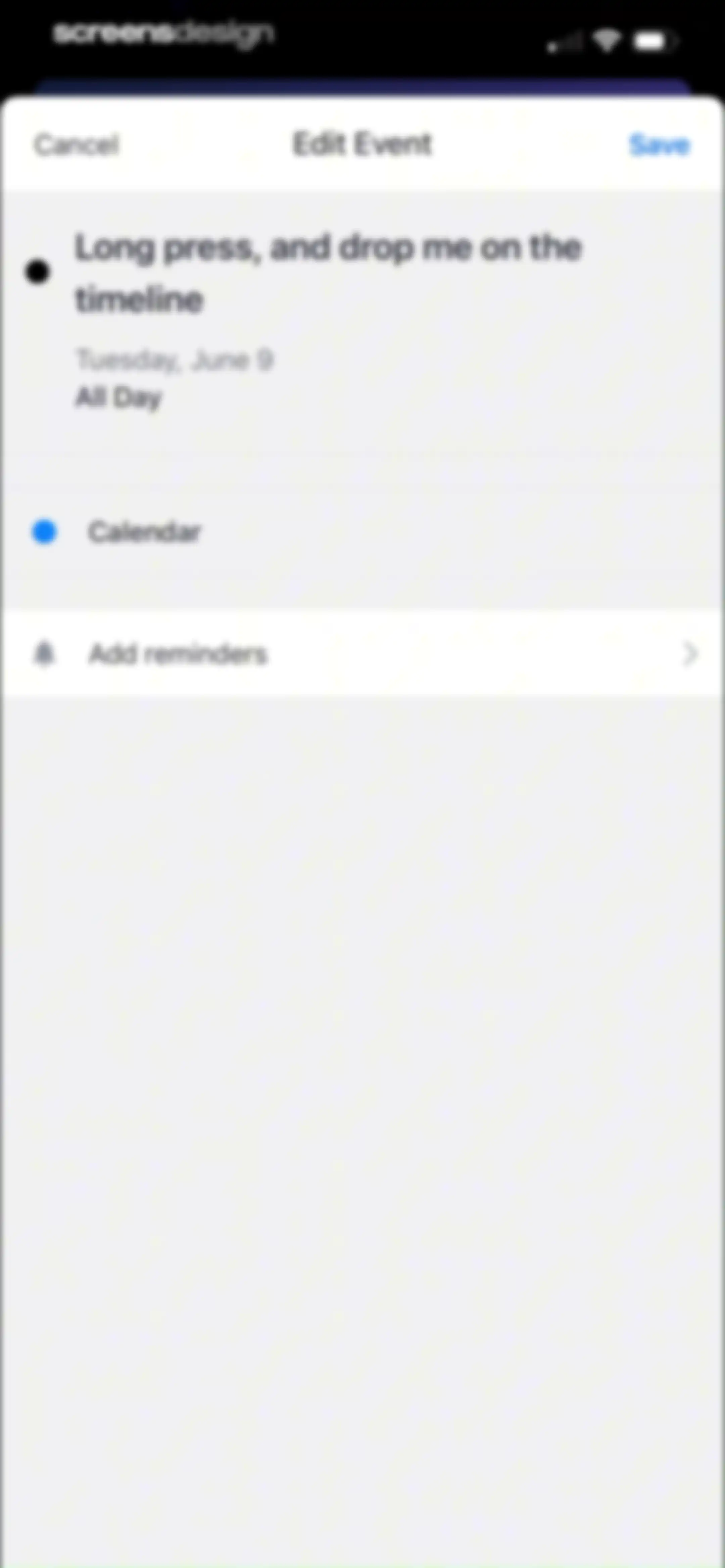 Calendars: Schedule Planner screen 60