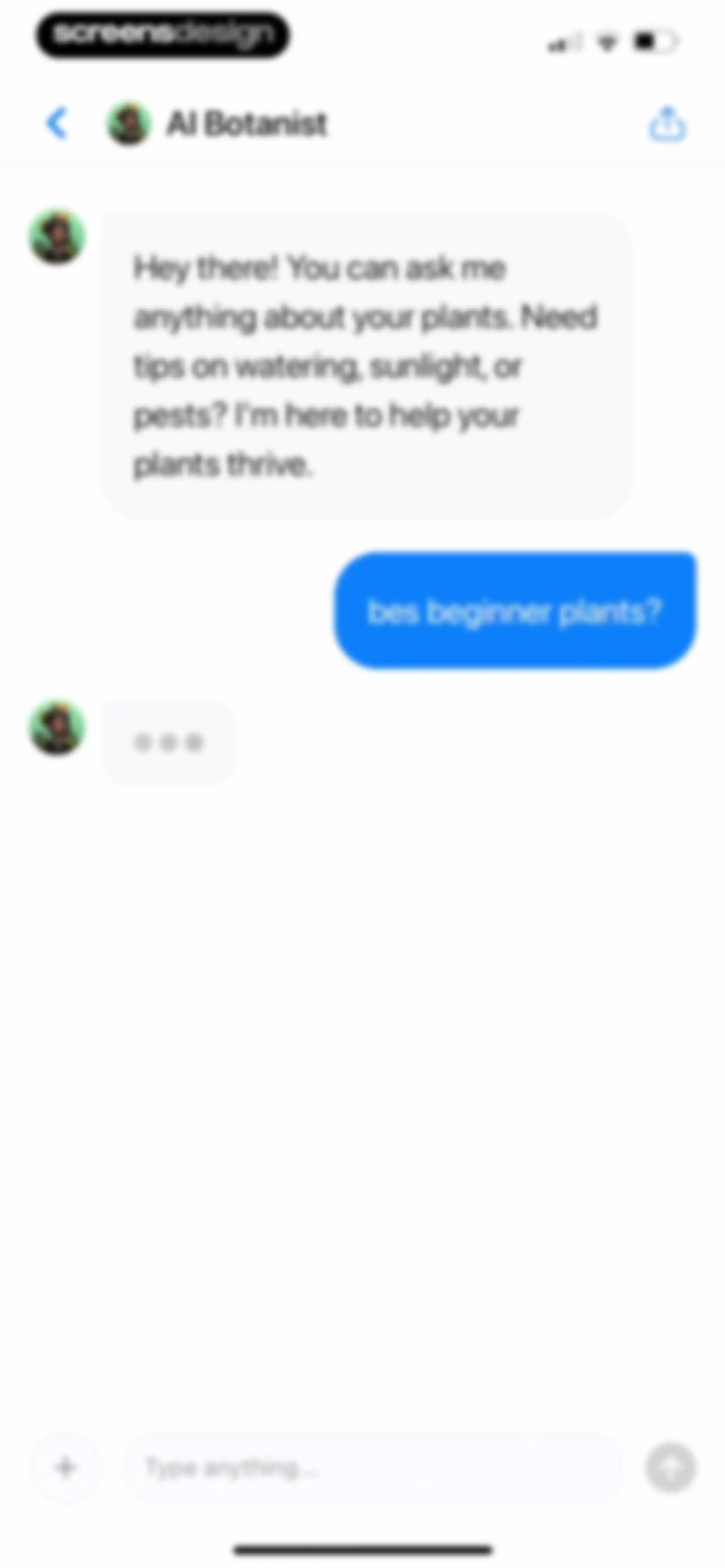 Plant App: Plant Identifier screen 163