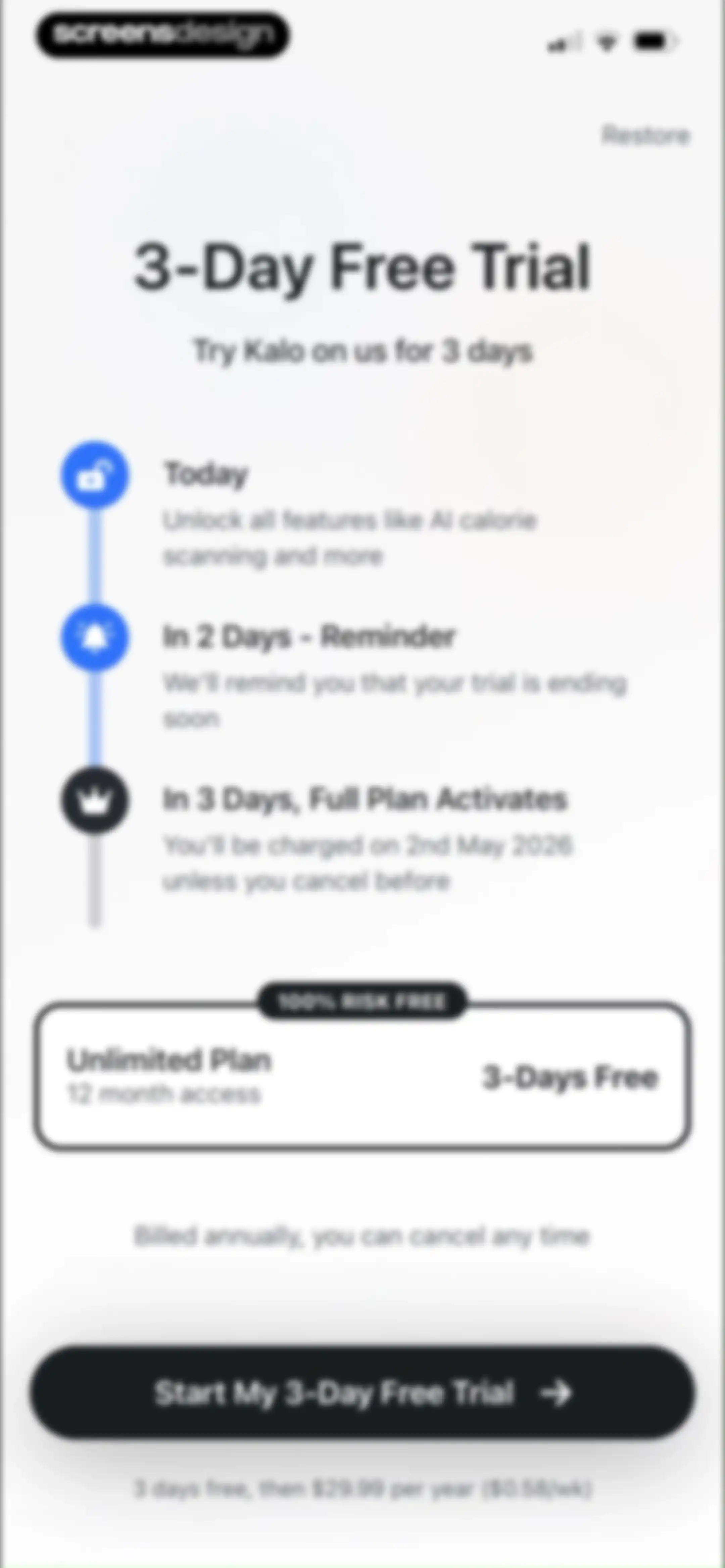 Kalo - AI Calorie Tracking screen 37