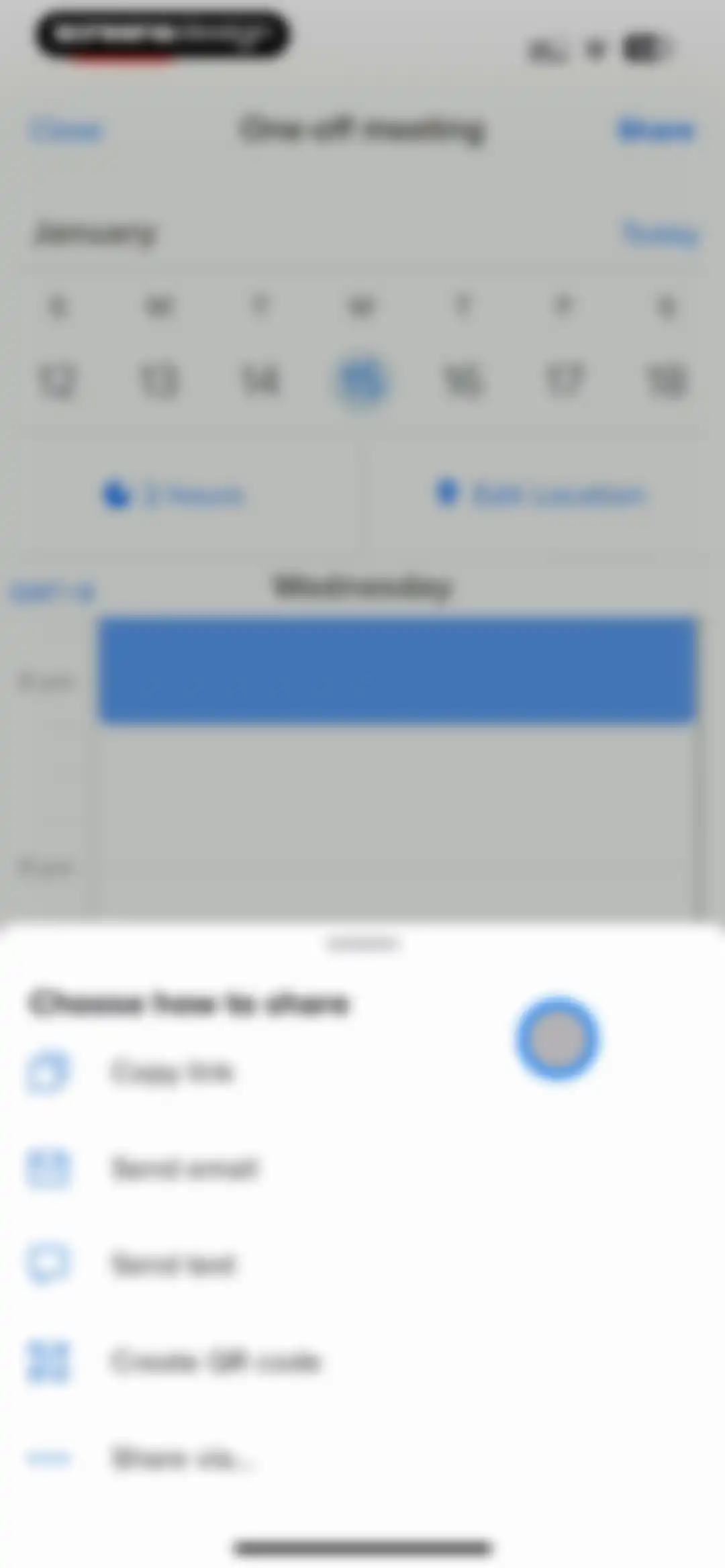 Calendly Mobile screen 62