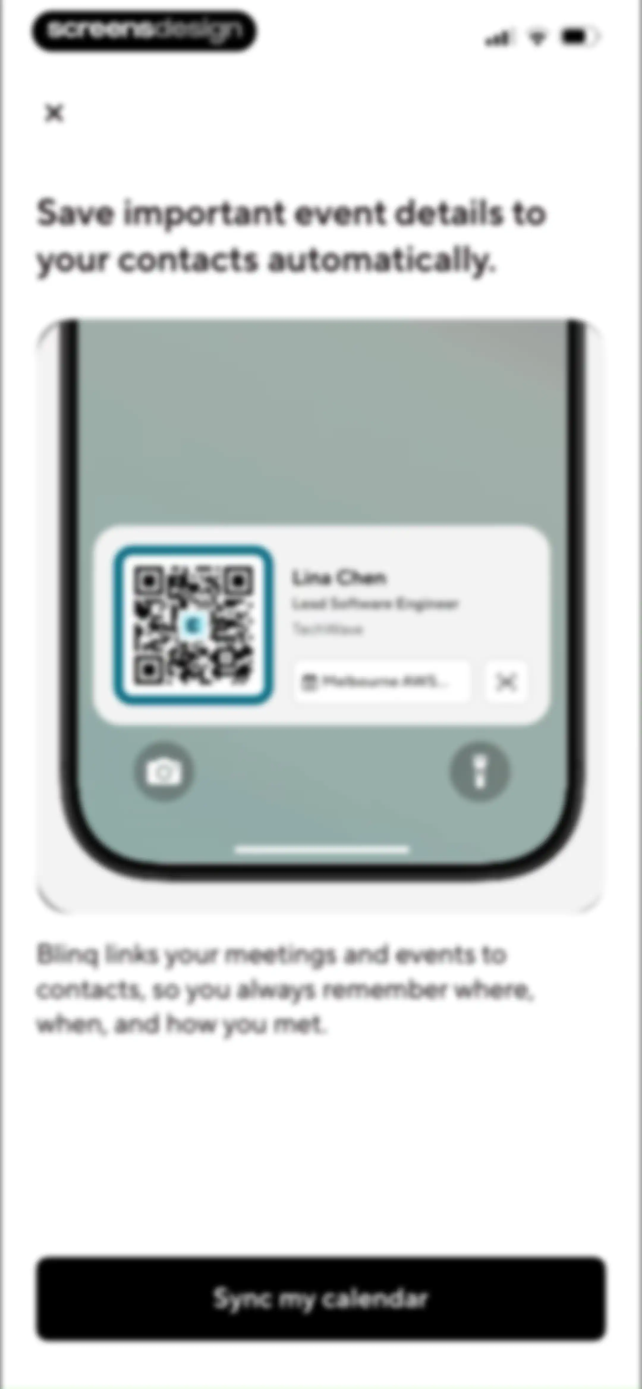 Blinq: Digital Business Card screen 107
