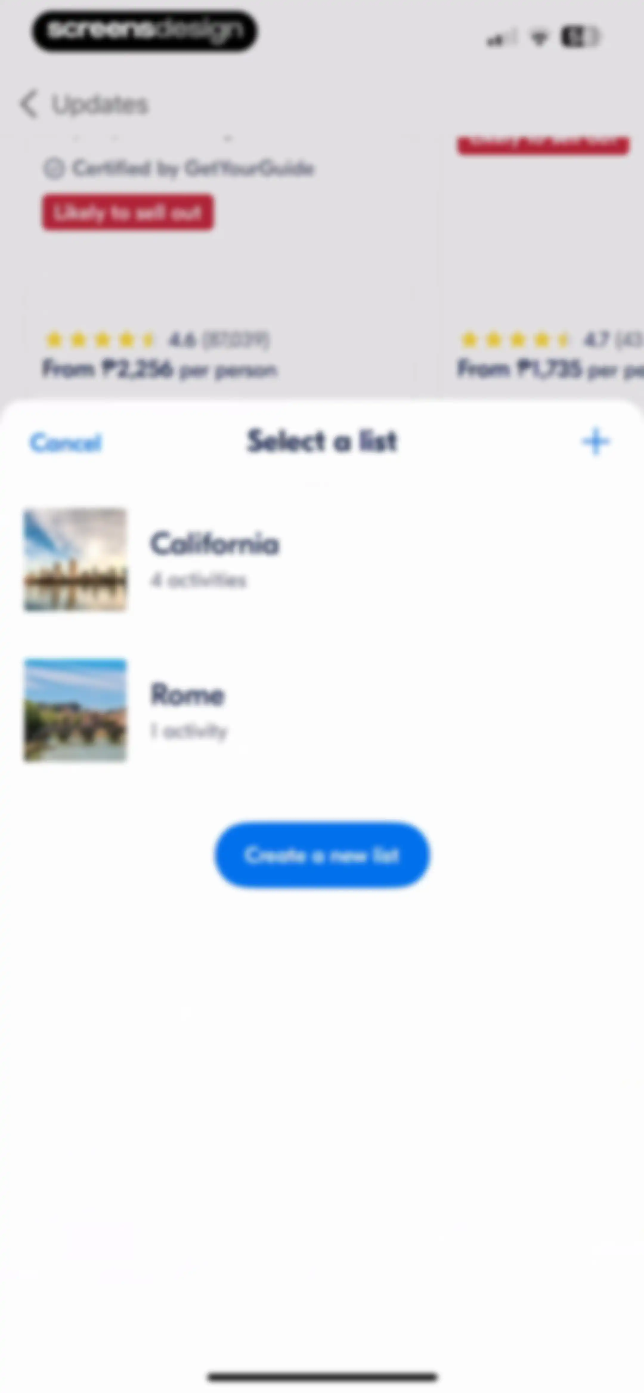 GetYourGuide: Plan & Book screen 75