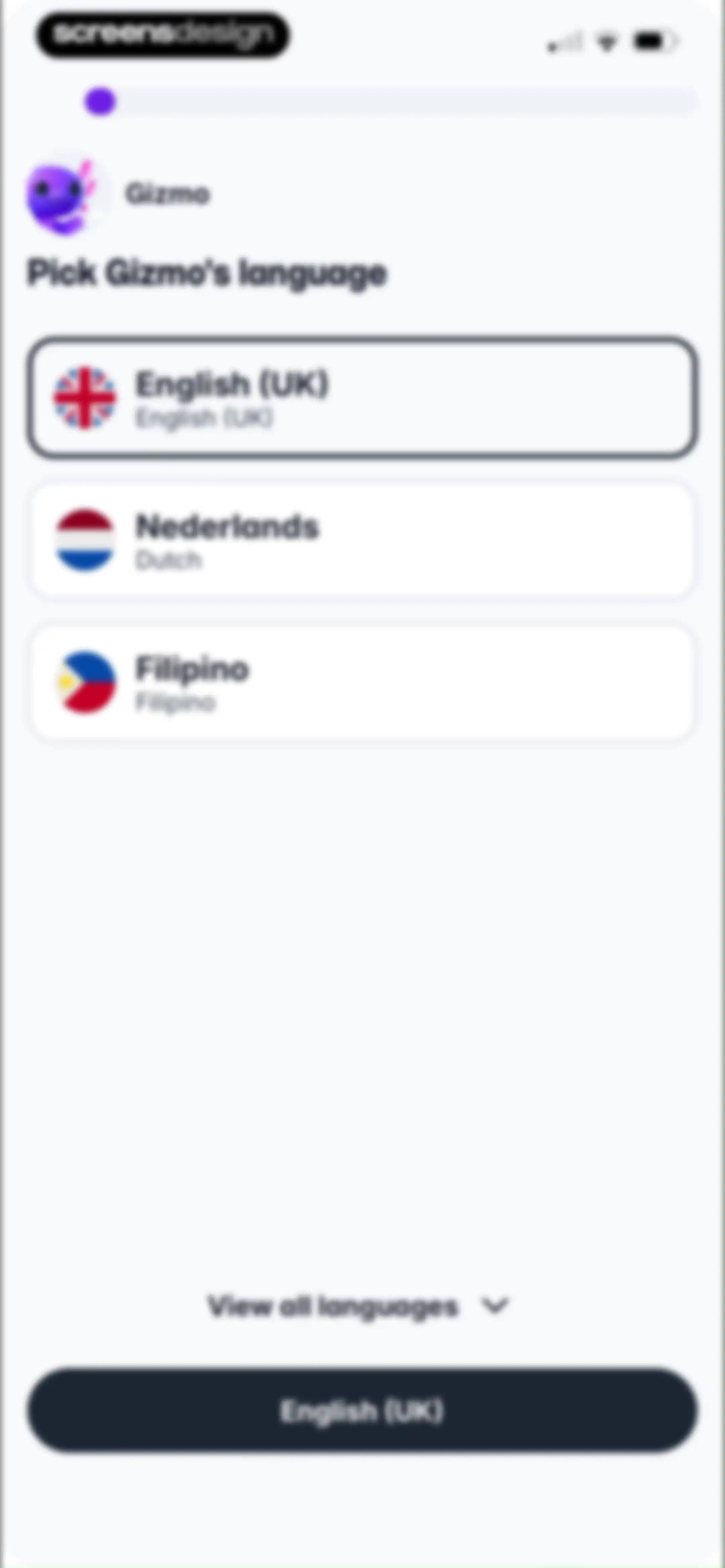 Gizmo: AI Tutor screen 3