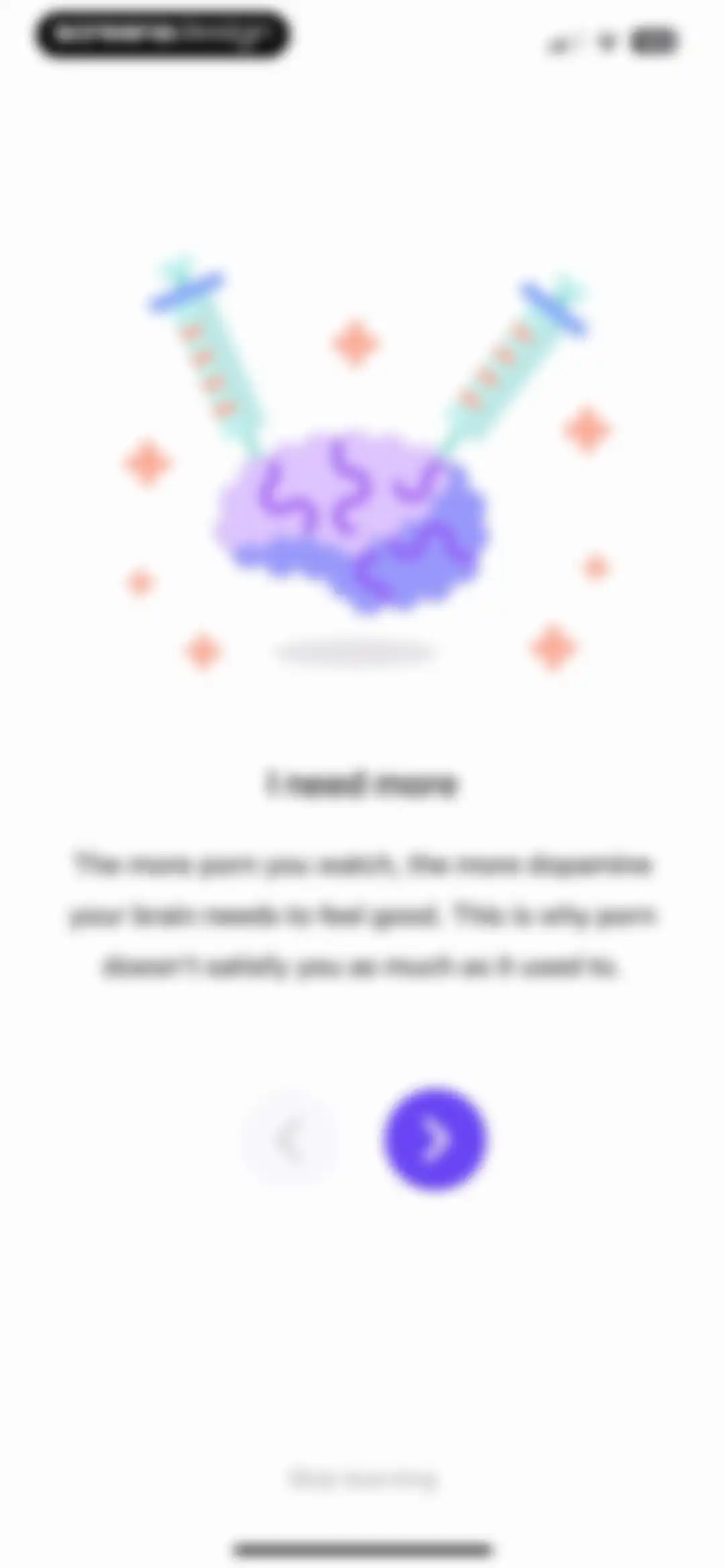 Brainbuddy: Quit PMO screen 25