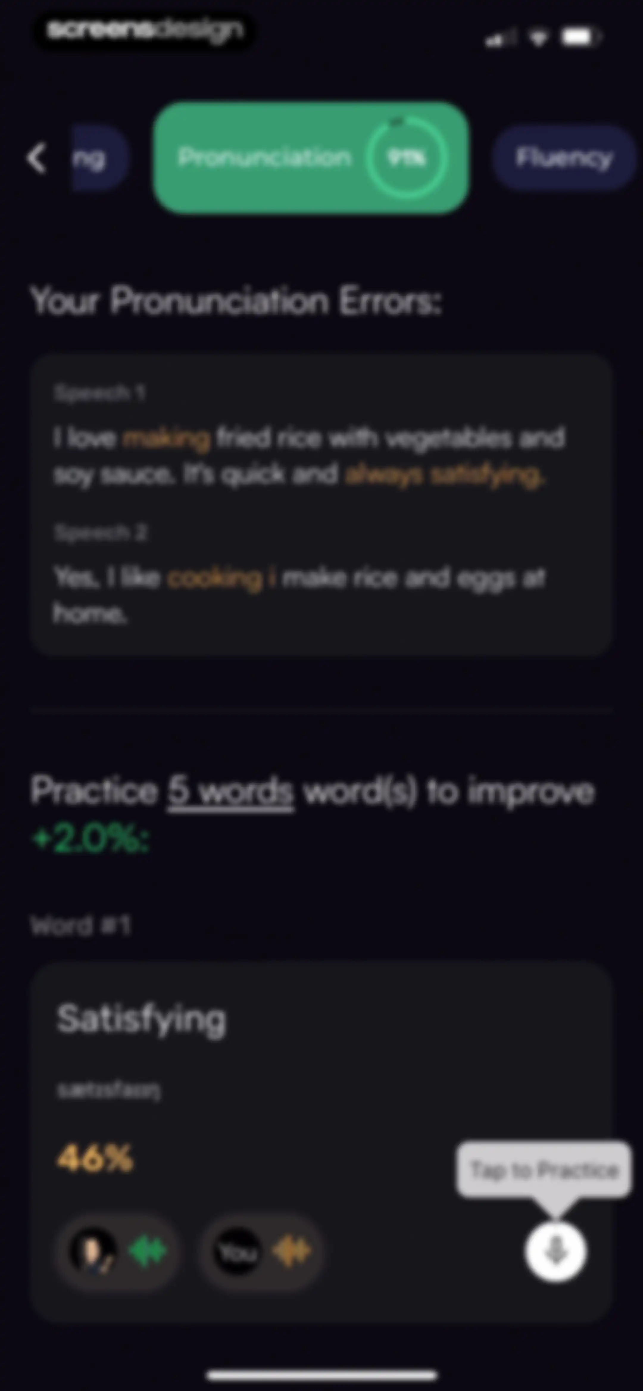 Stimuler- English Speaking App screen 89
