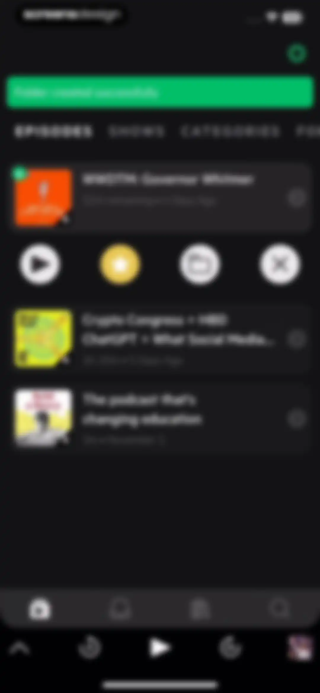 Castro: Podcast App & Player screen 72