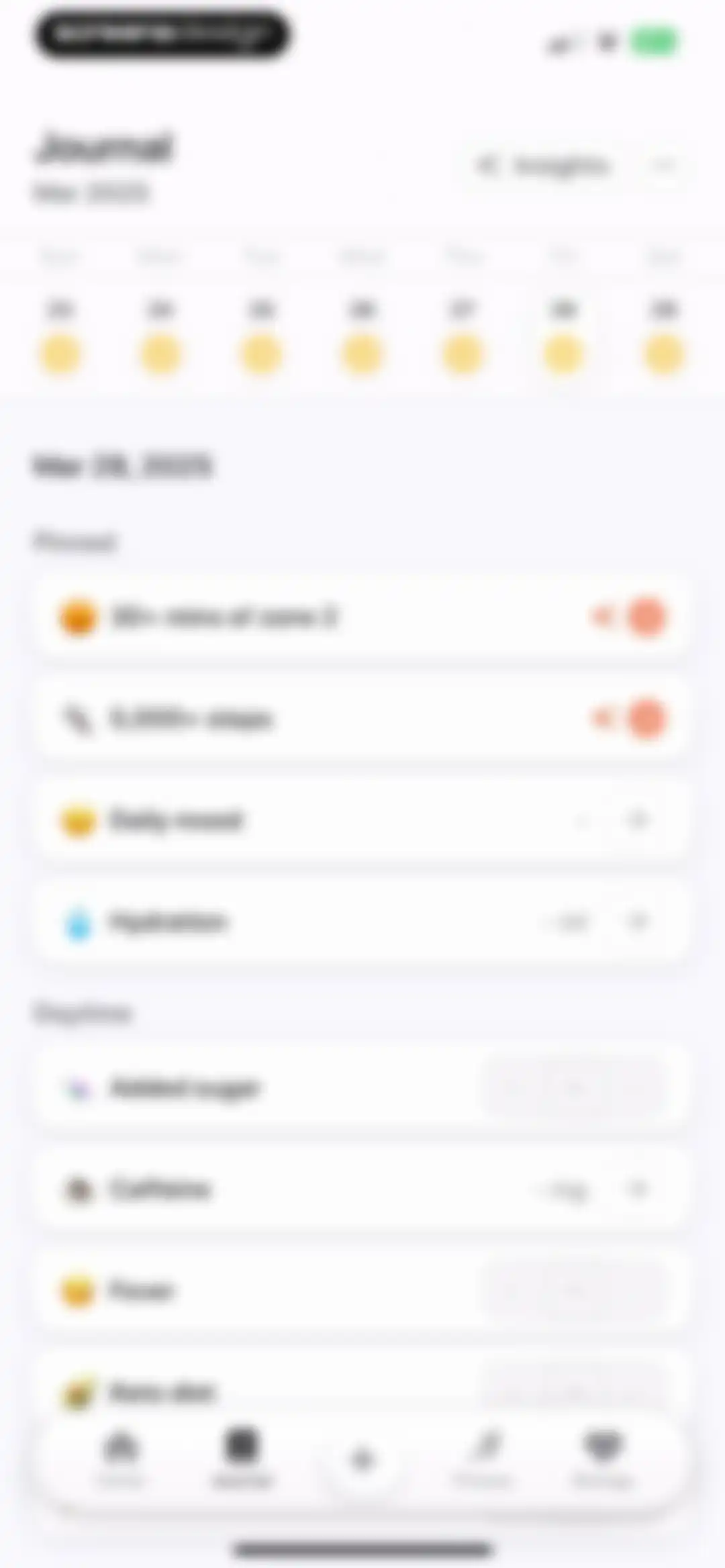 Bevel: AI Health Coach screen 157