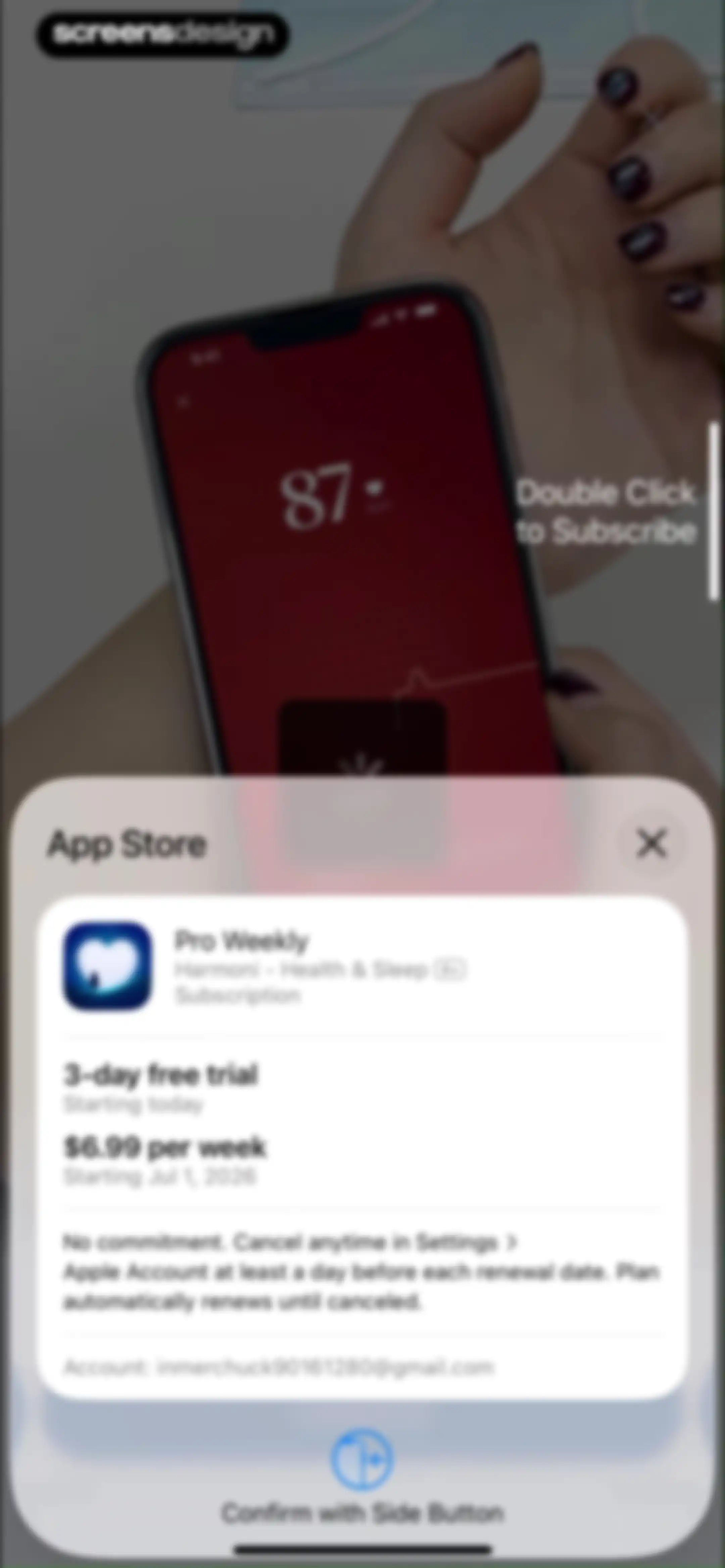 Harmoni - Health & Sleep screen 6