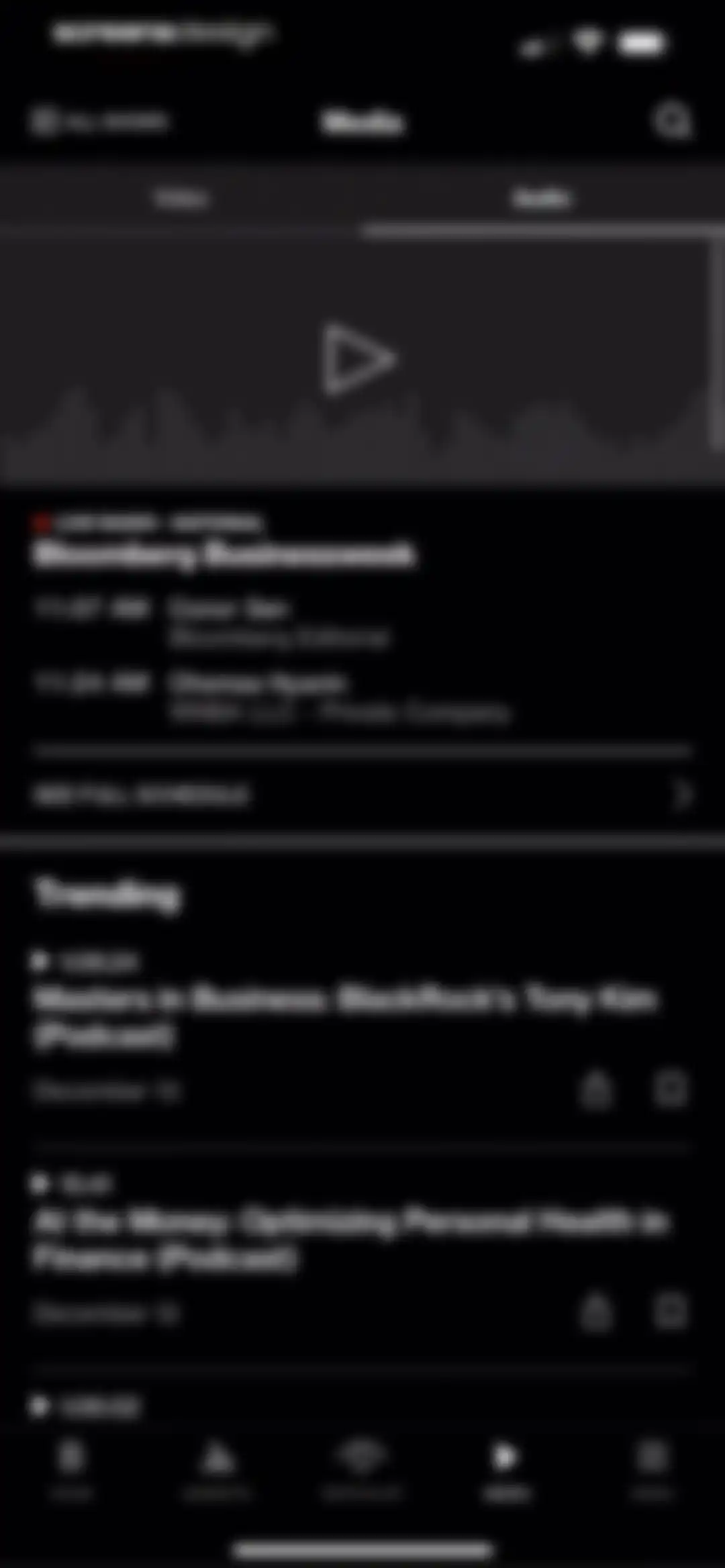 Bloomberg: Business News Daily screen 56