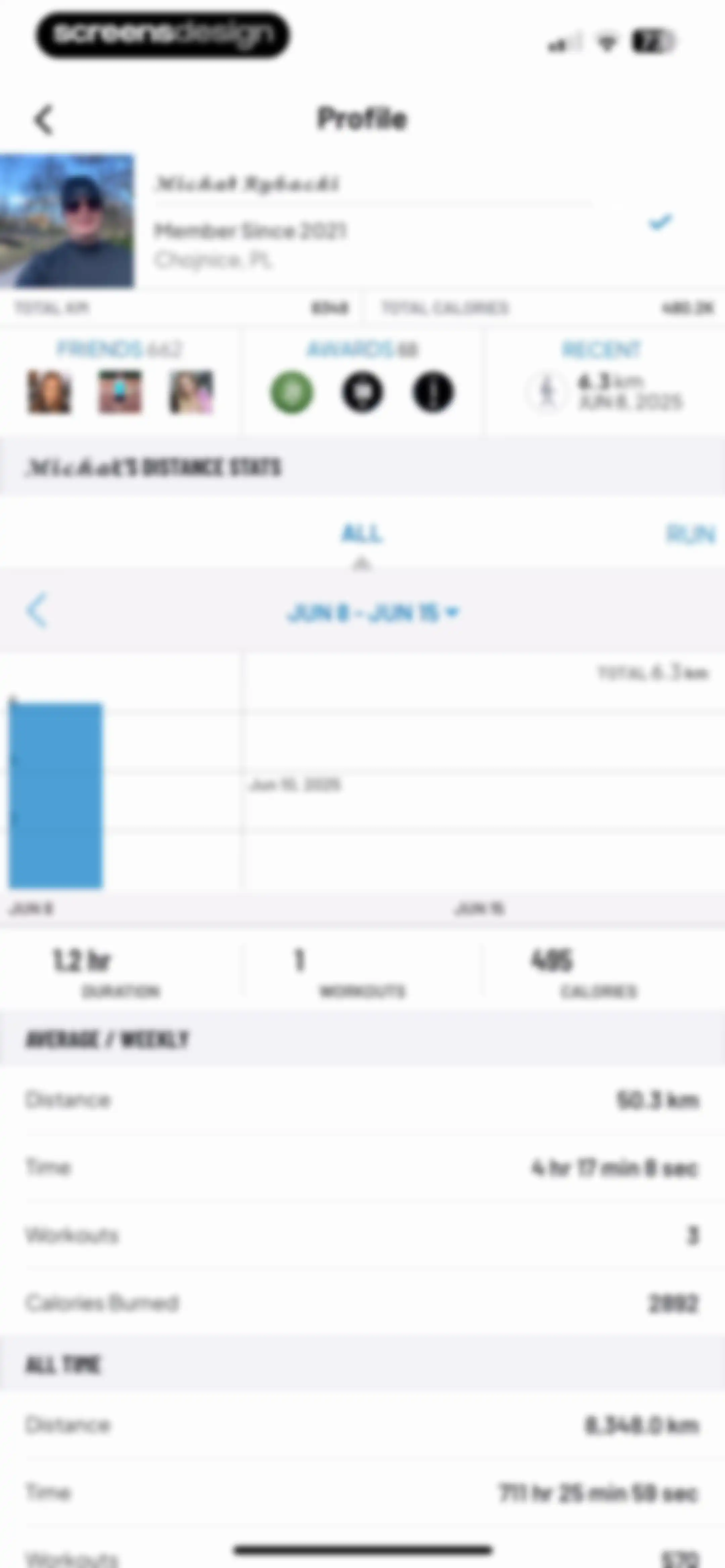 Map My Walk: Walking Tracker screen 73