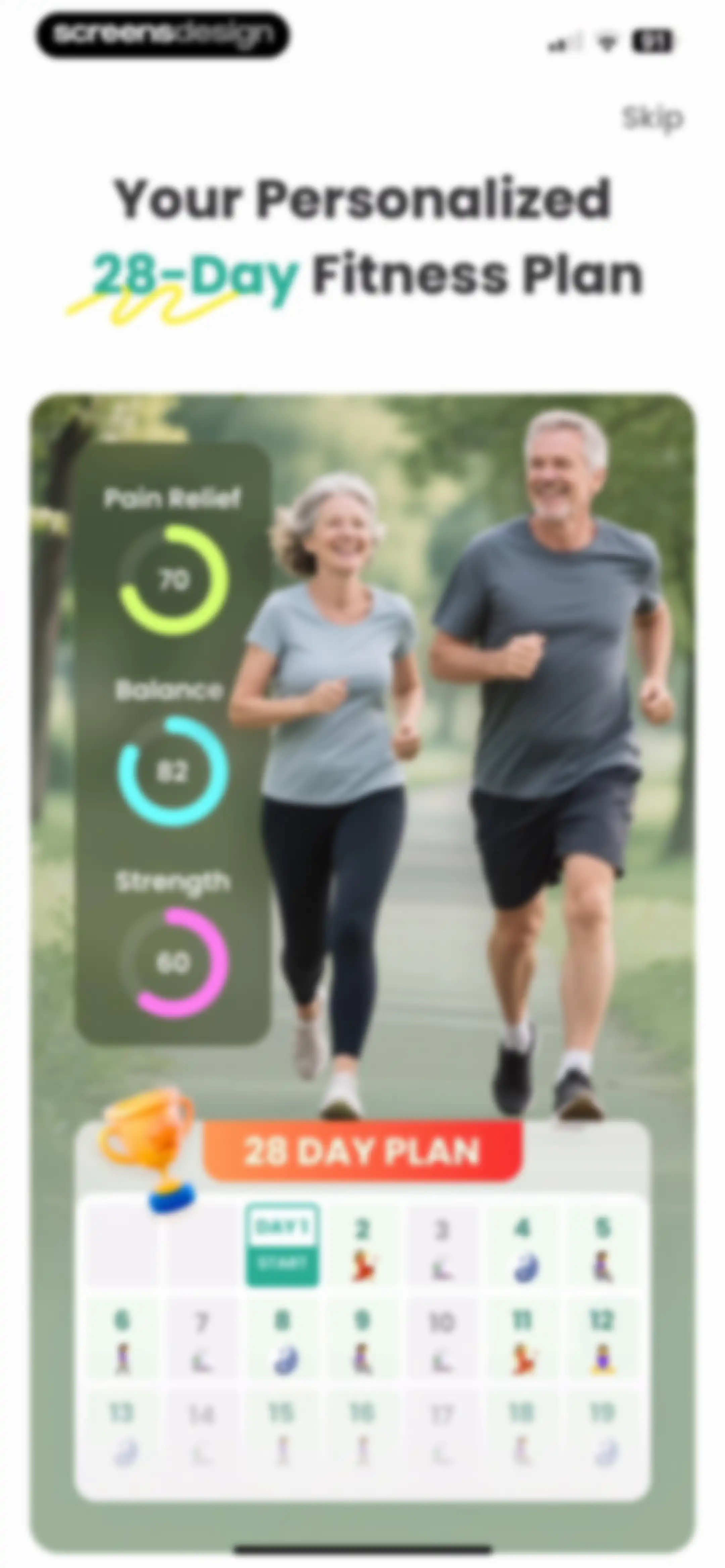 Workout for Seniors: SeniorFit screen 58