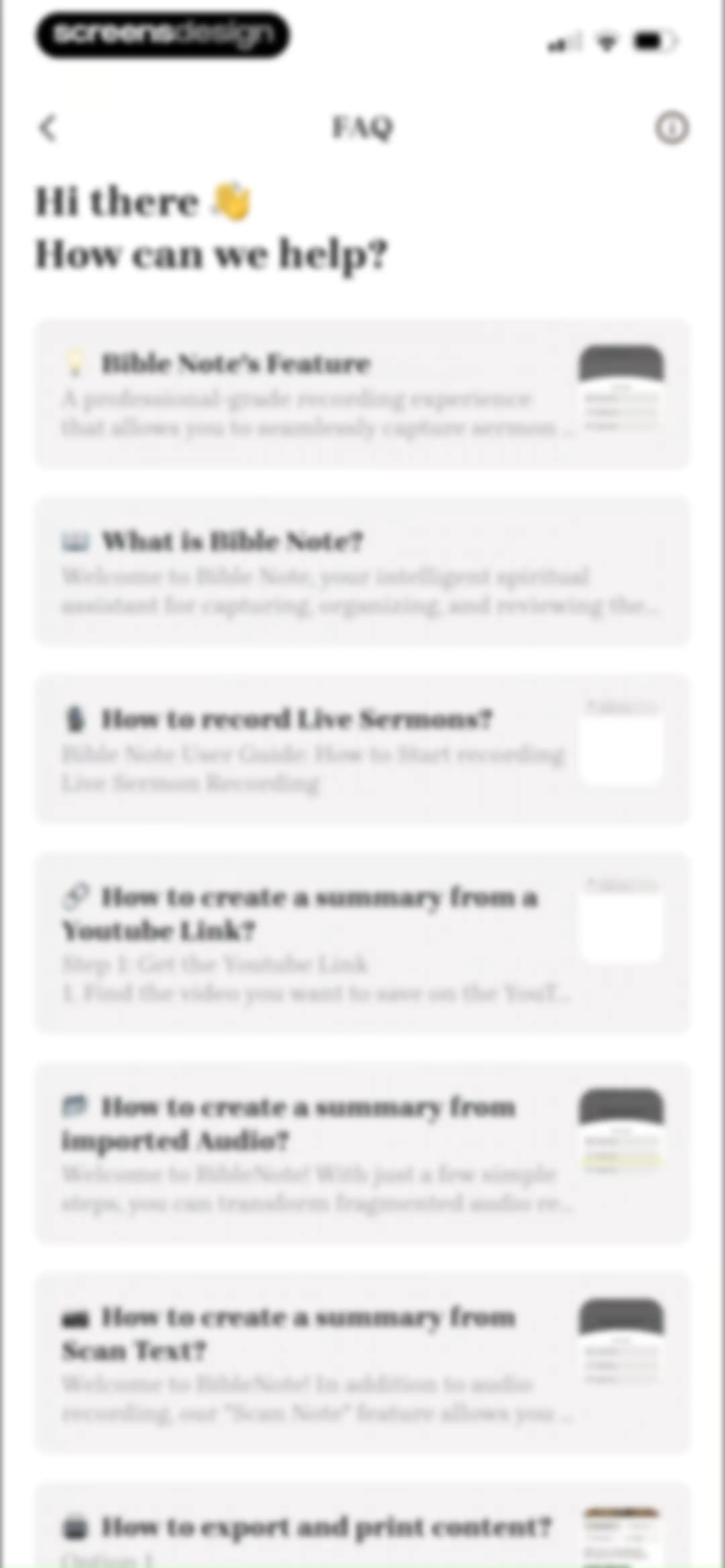 Bible Note: Sermon Notes screen 140