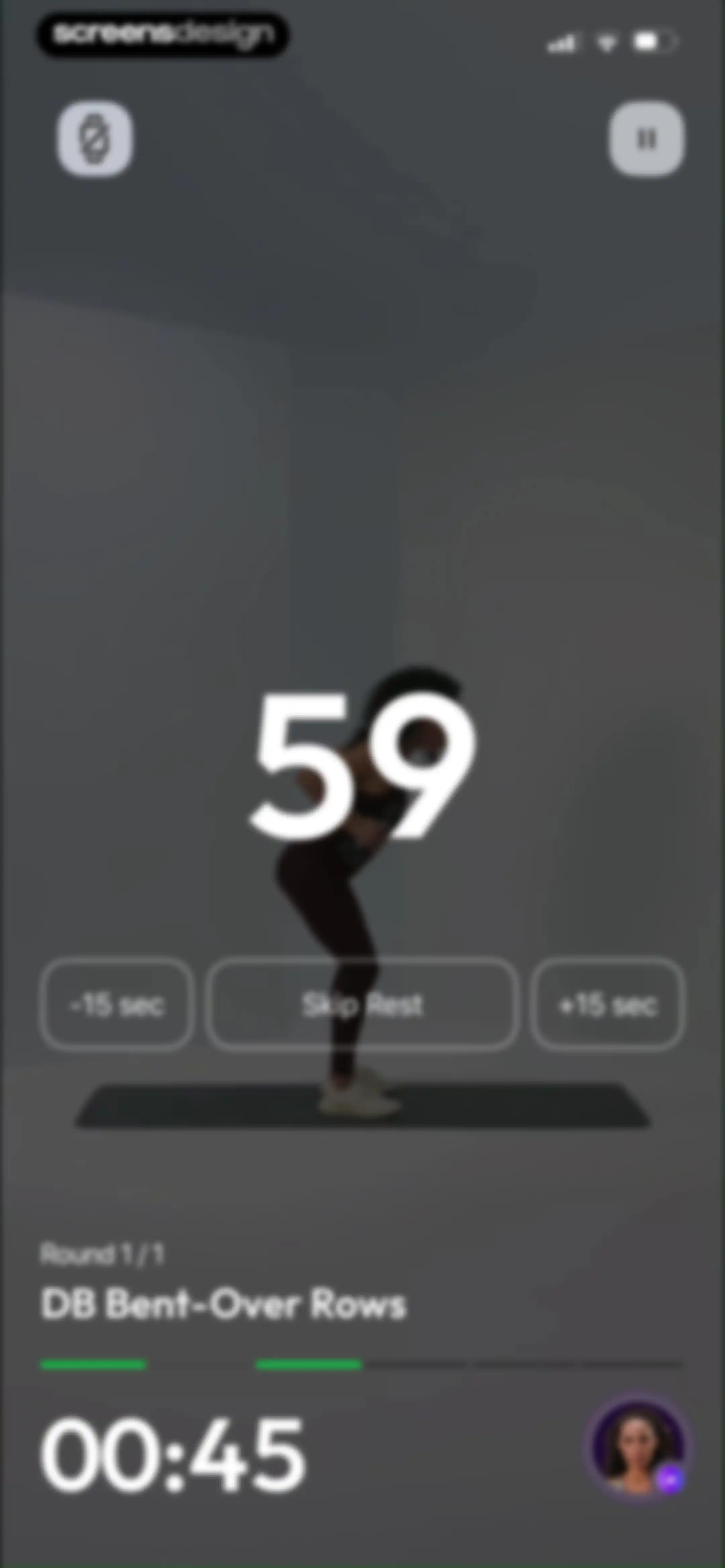 Zing AI: Home & Gym Workouts screen 122