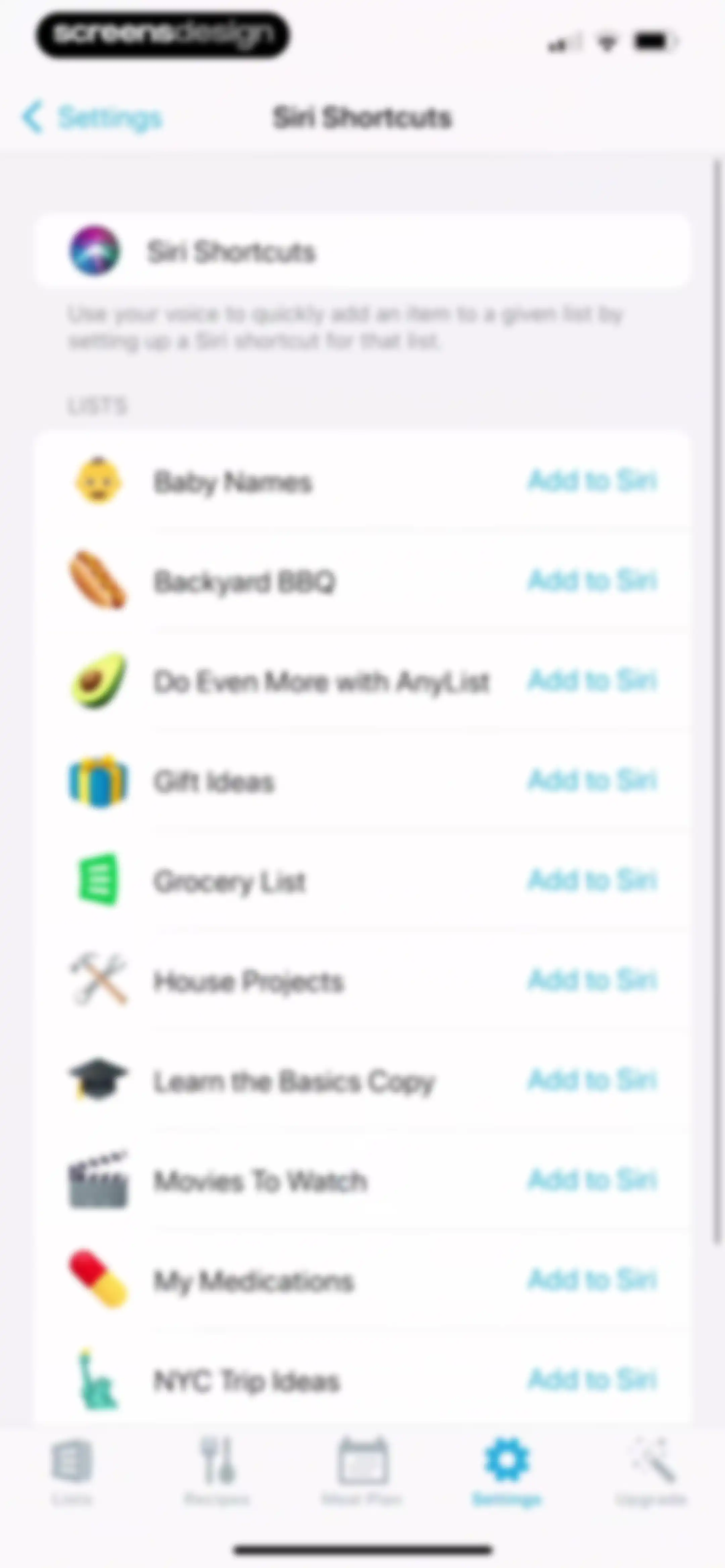 AnyList: Grocery Shopping List screen 125