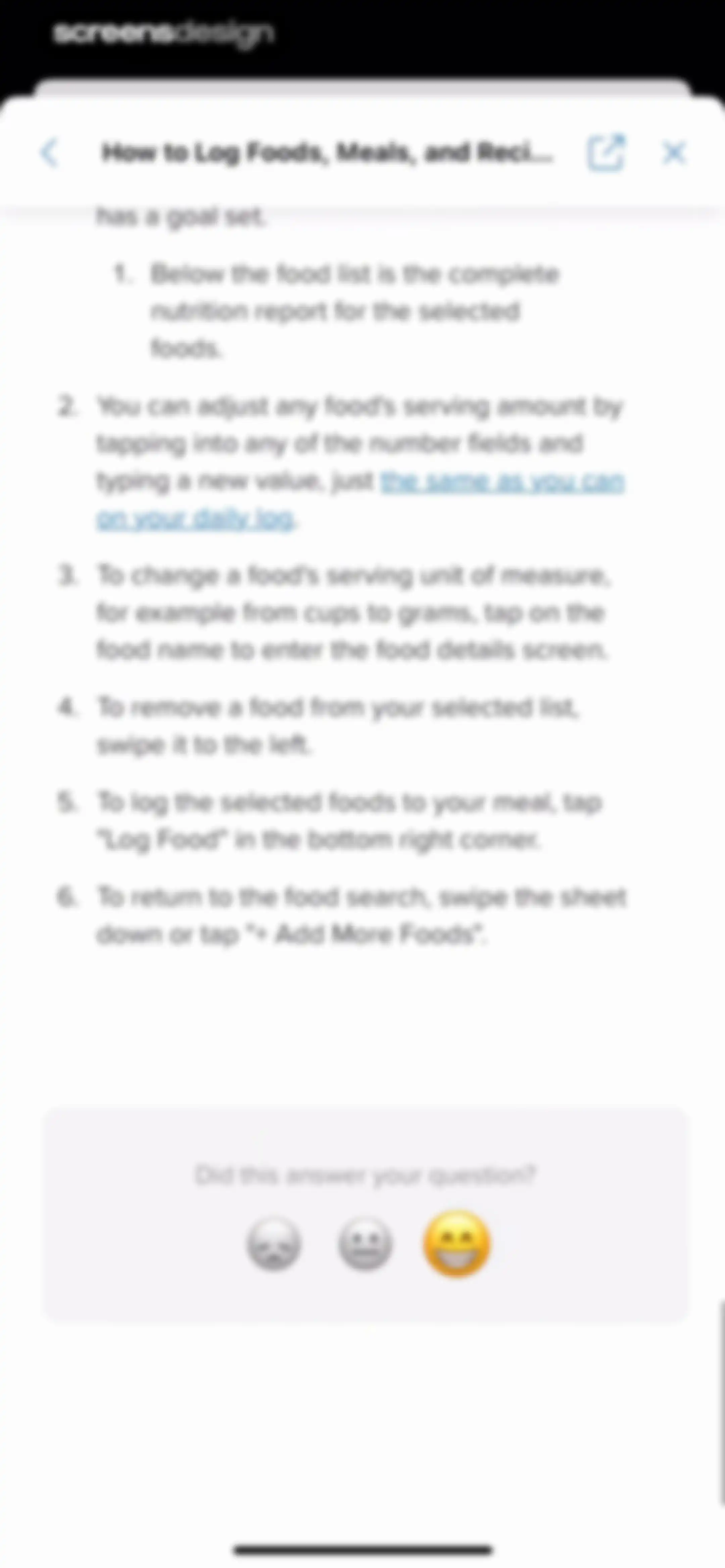 MacrosFirst - Macro Tracker screen 146