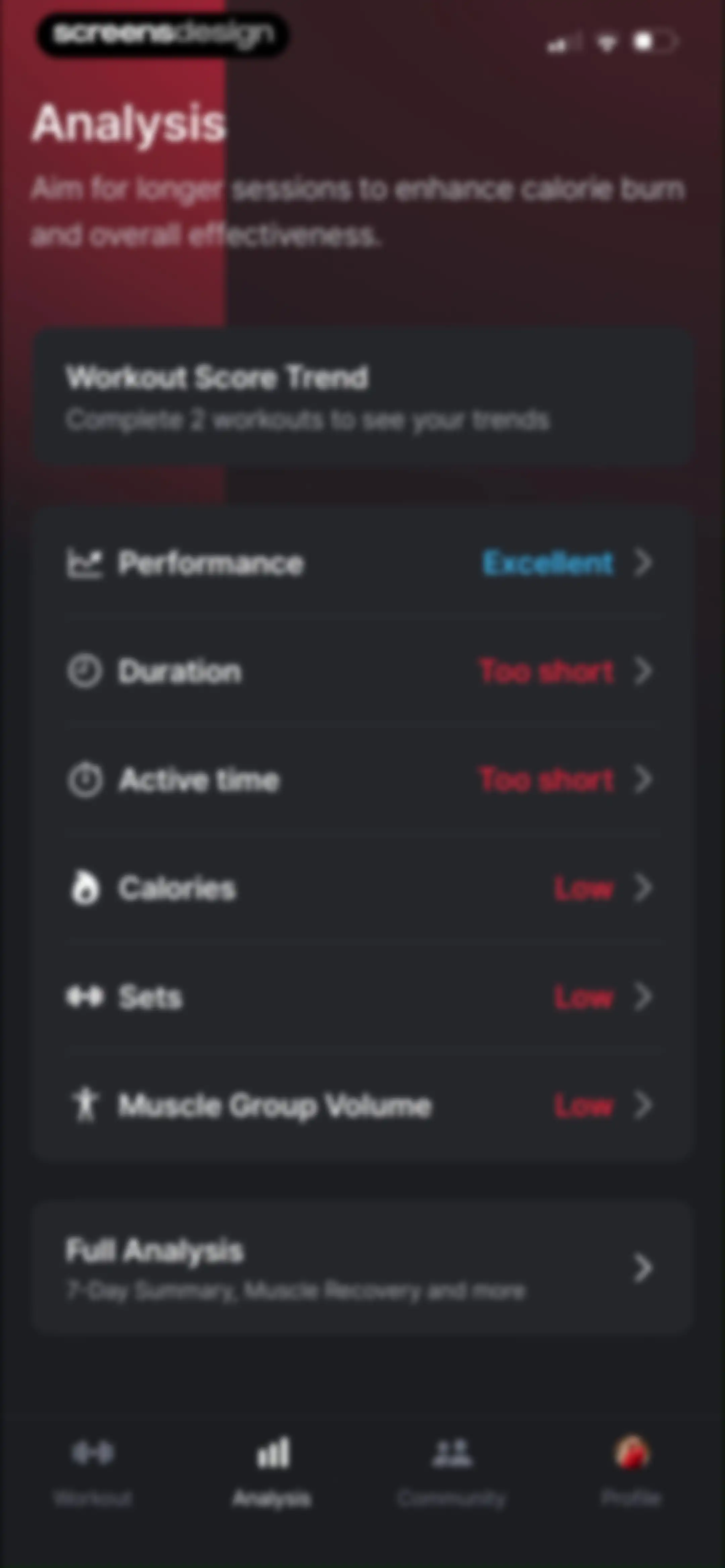 Planfit AI Gym Workout Planner screen 167