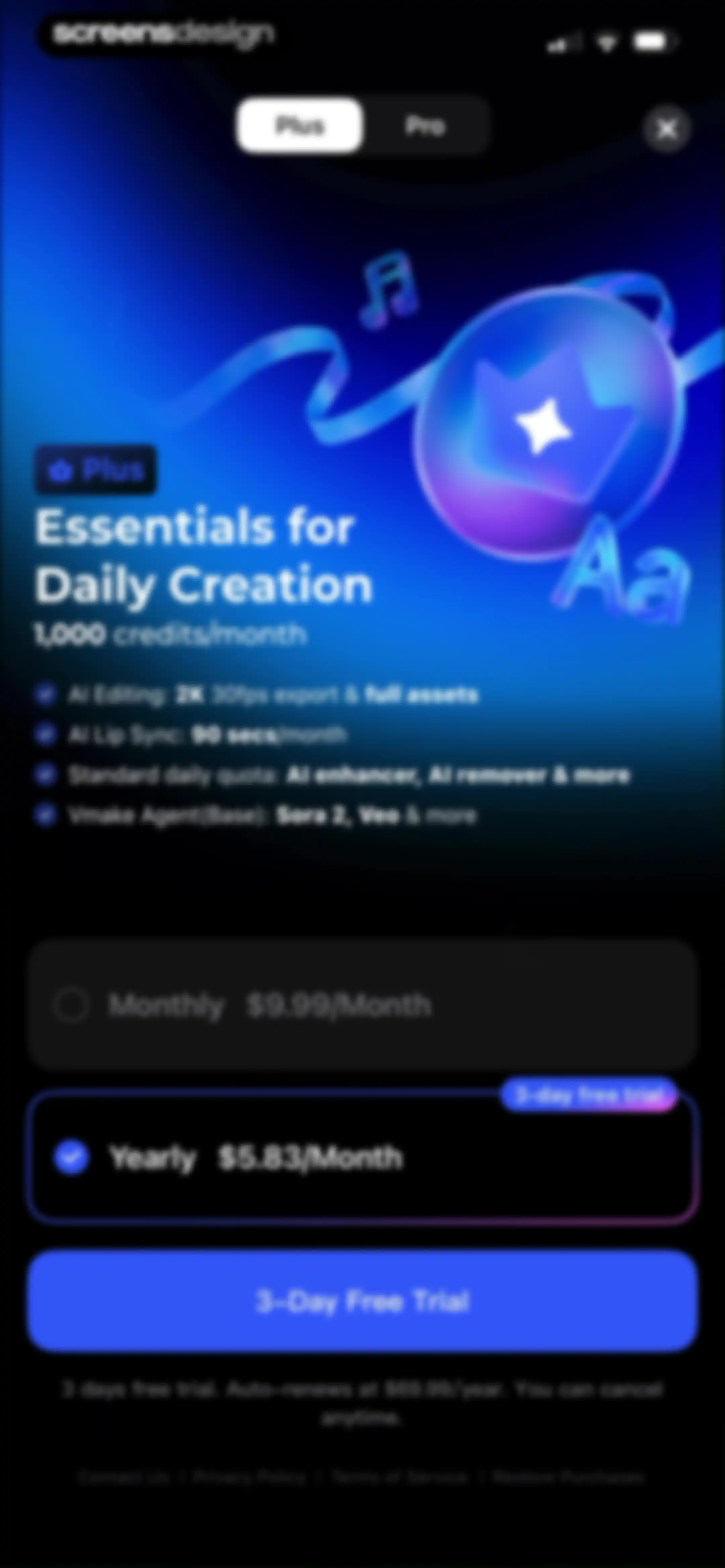 Vmake Labs: create viral video screen 7