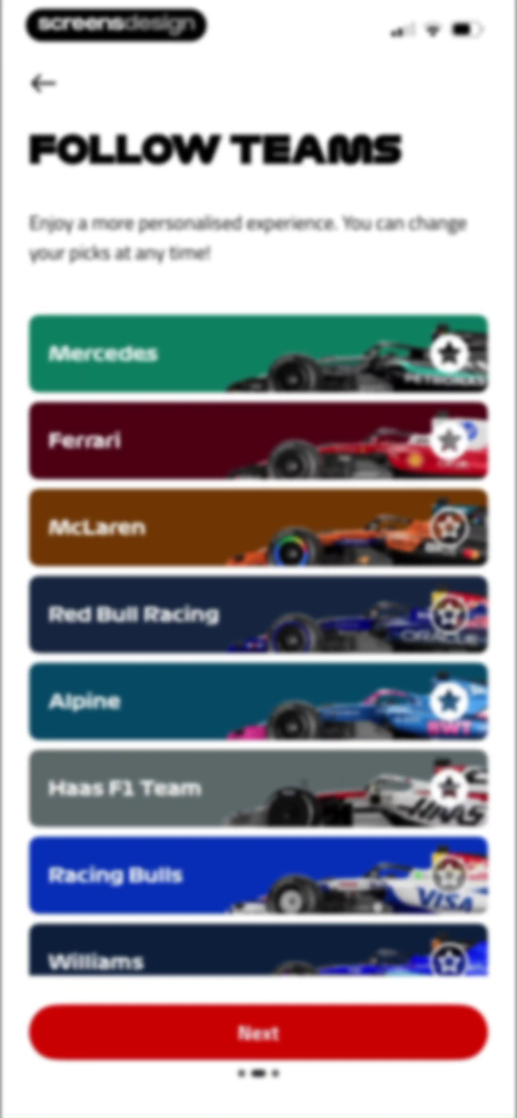 Formula 1® screen 9