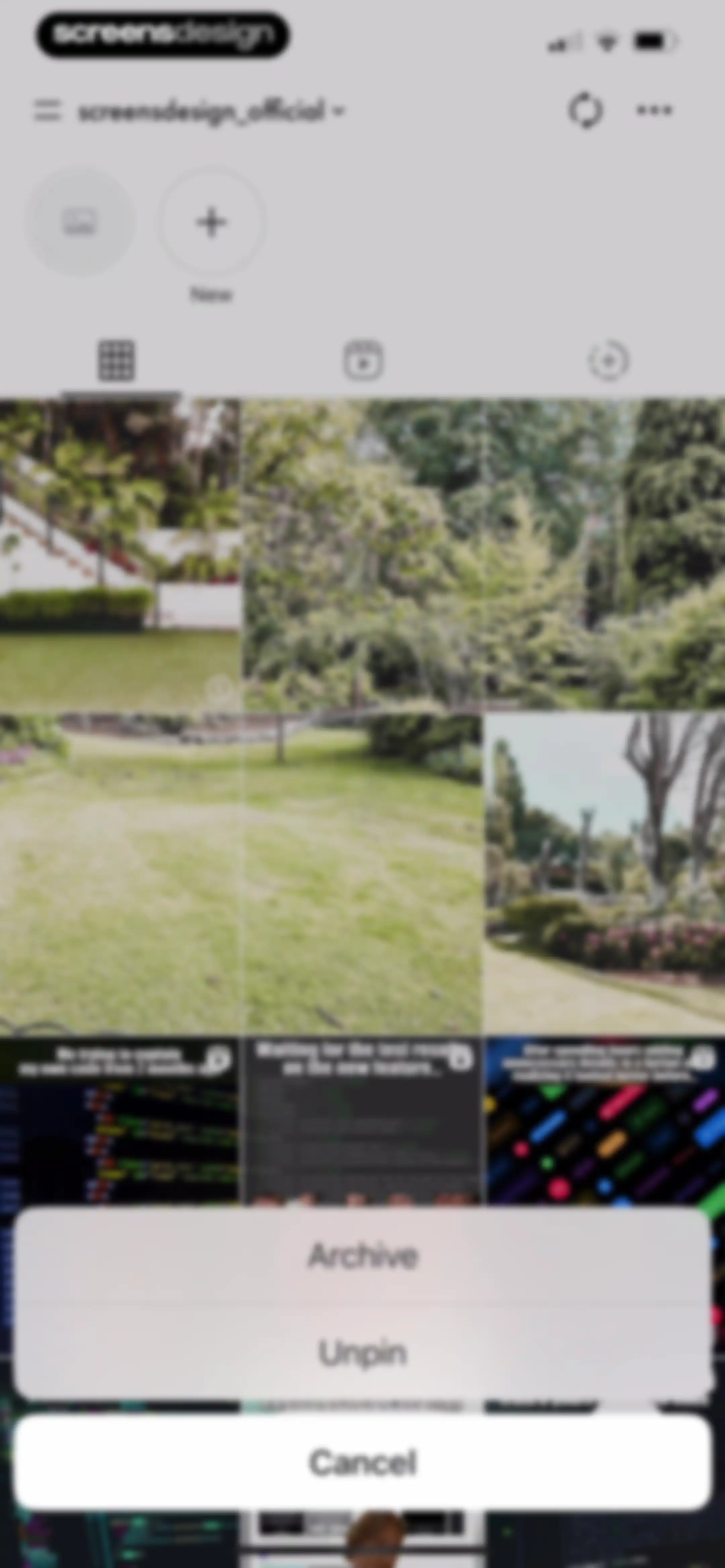 Layout for Instagram・Inpreview screen 36