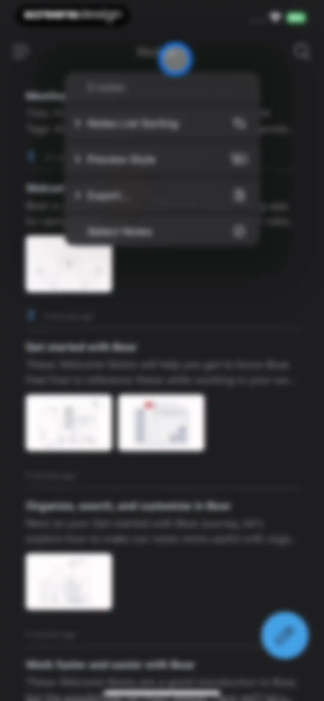 Bear - Markdown Notes screen 39