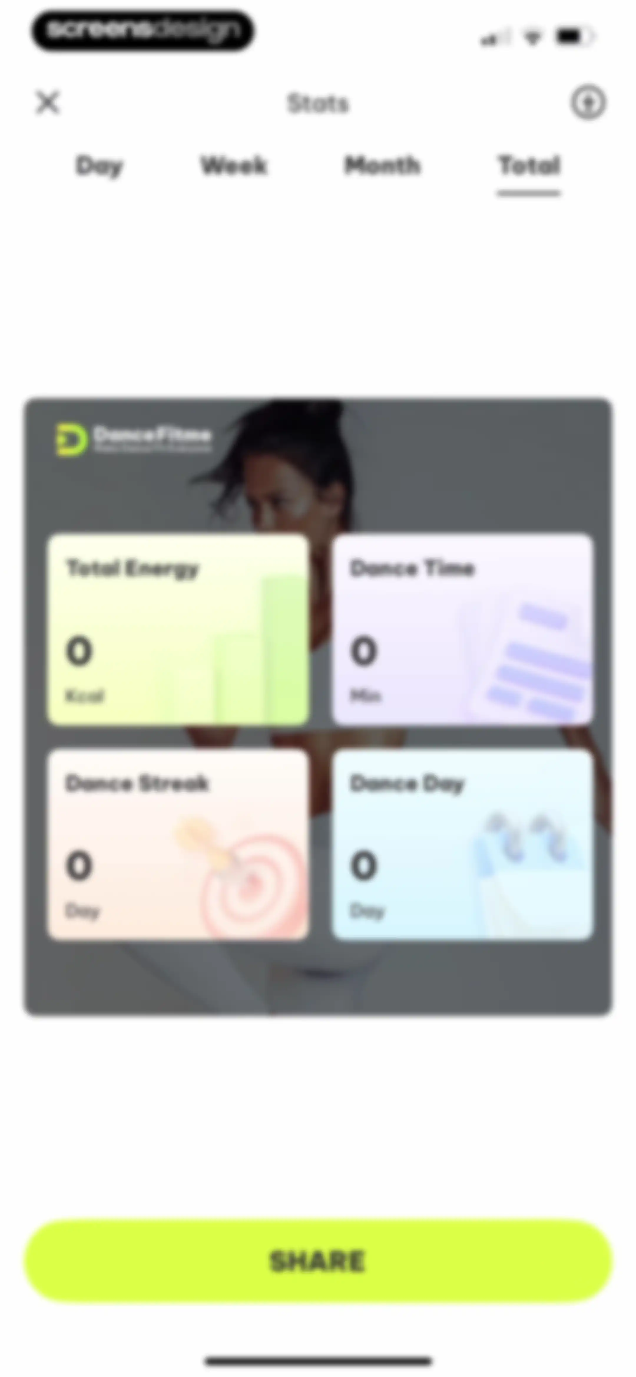 Dancefitme: Fun weight loss screen 118