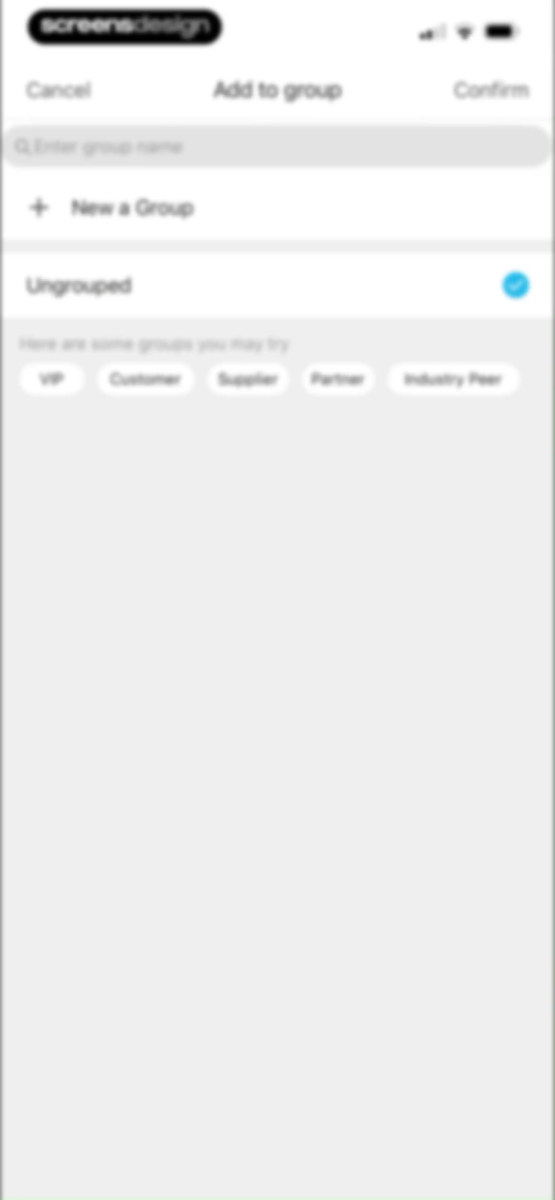 CamCard AI Business Assistant screen 111