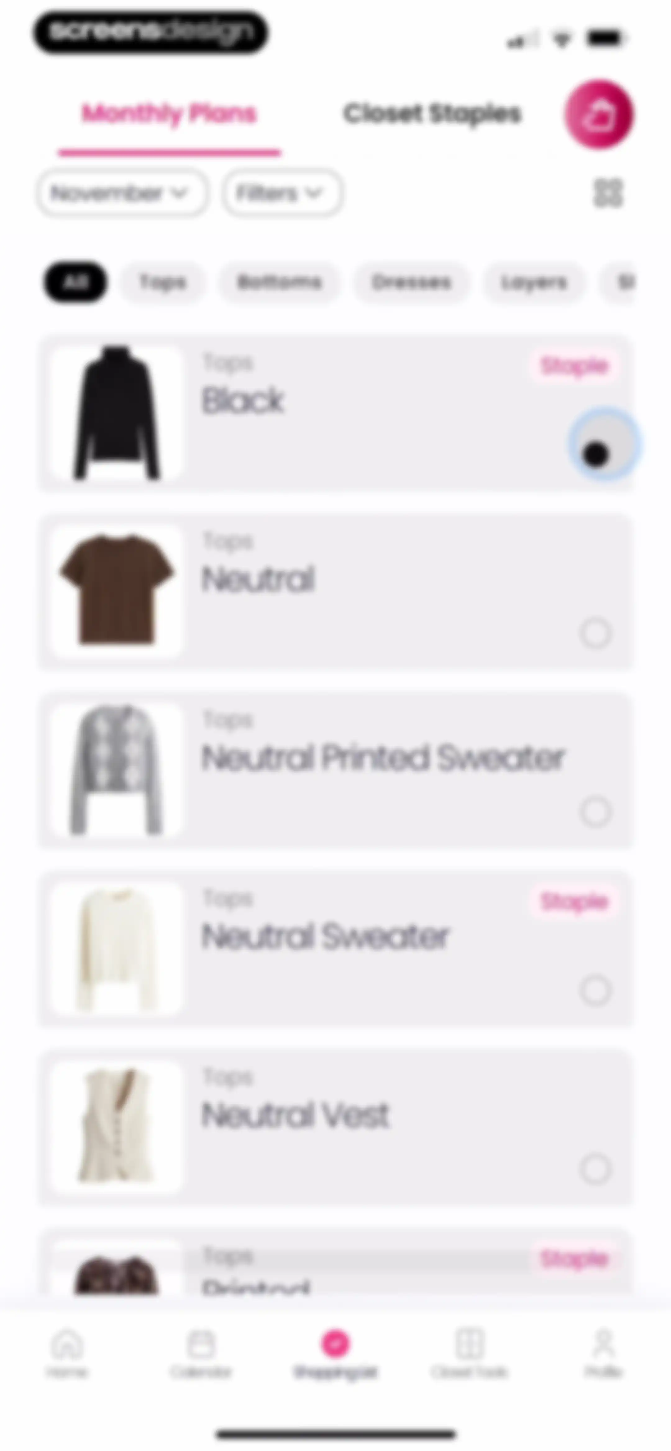 Outfit Formulas: Closet Maker screen 73