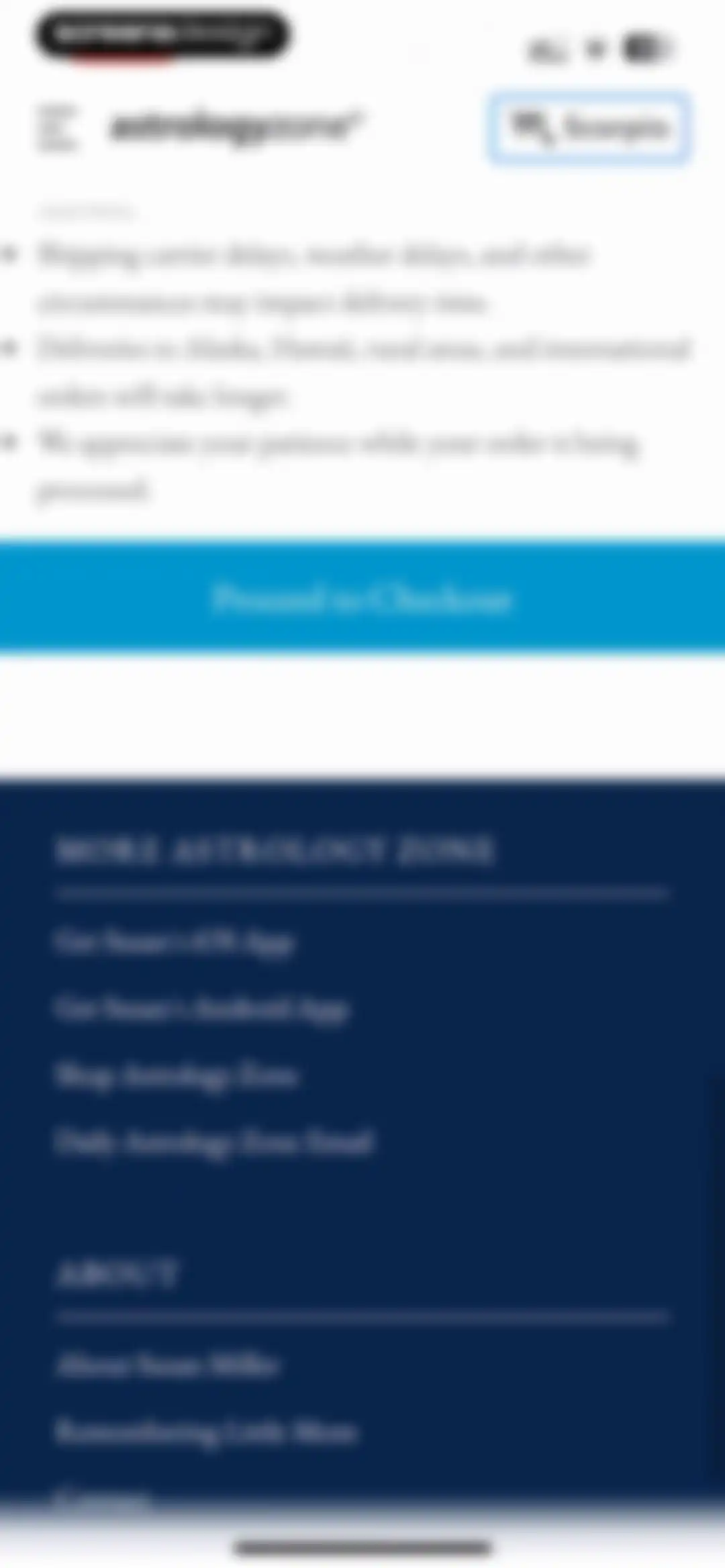 Astrology Zone Horoscopes screen 50