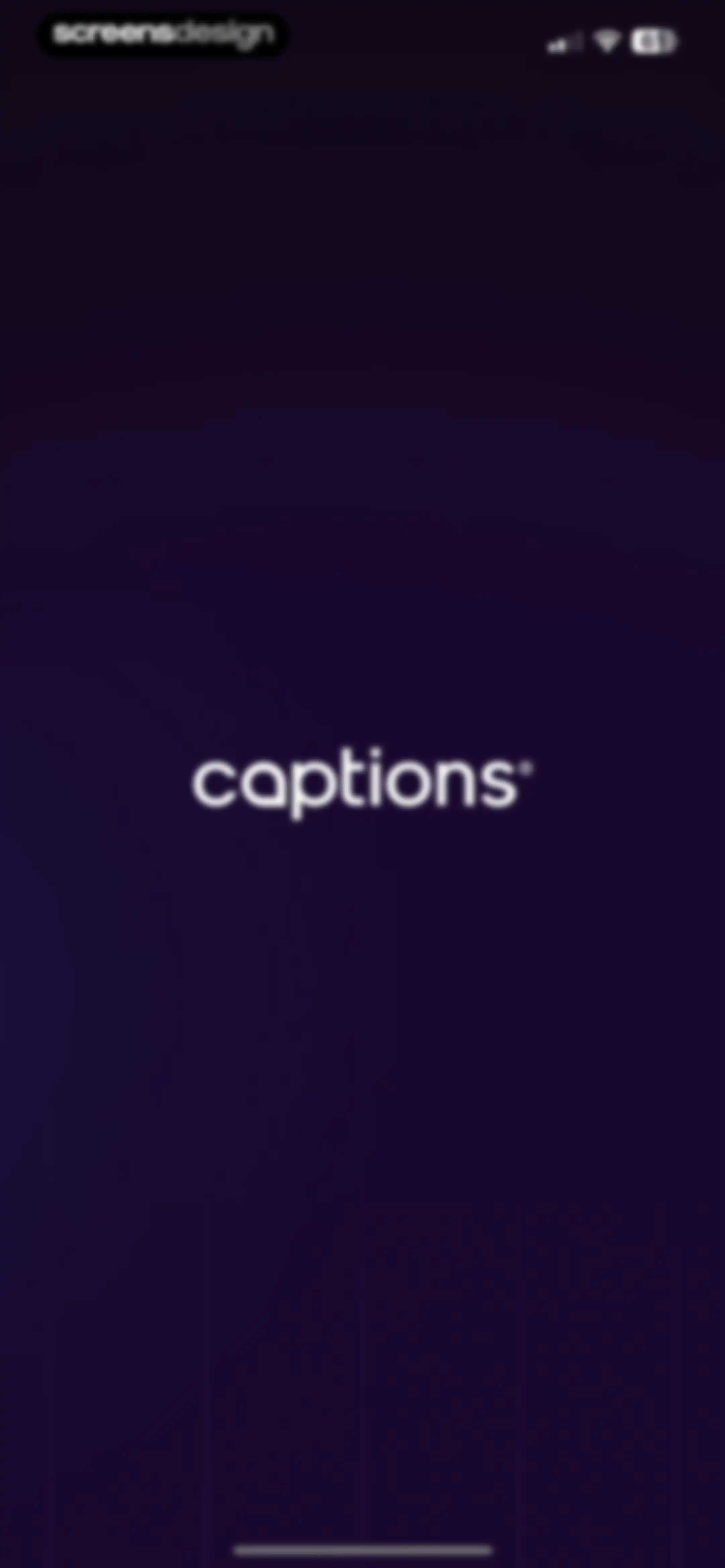 Captions: AI Edits Your Video screen 1