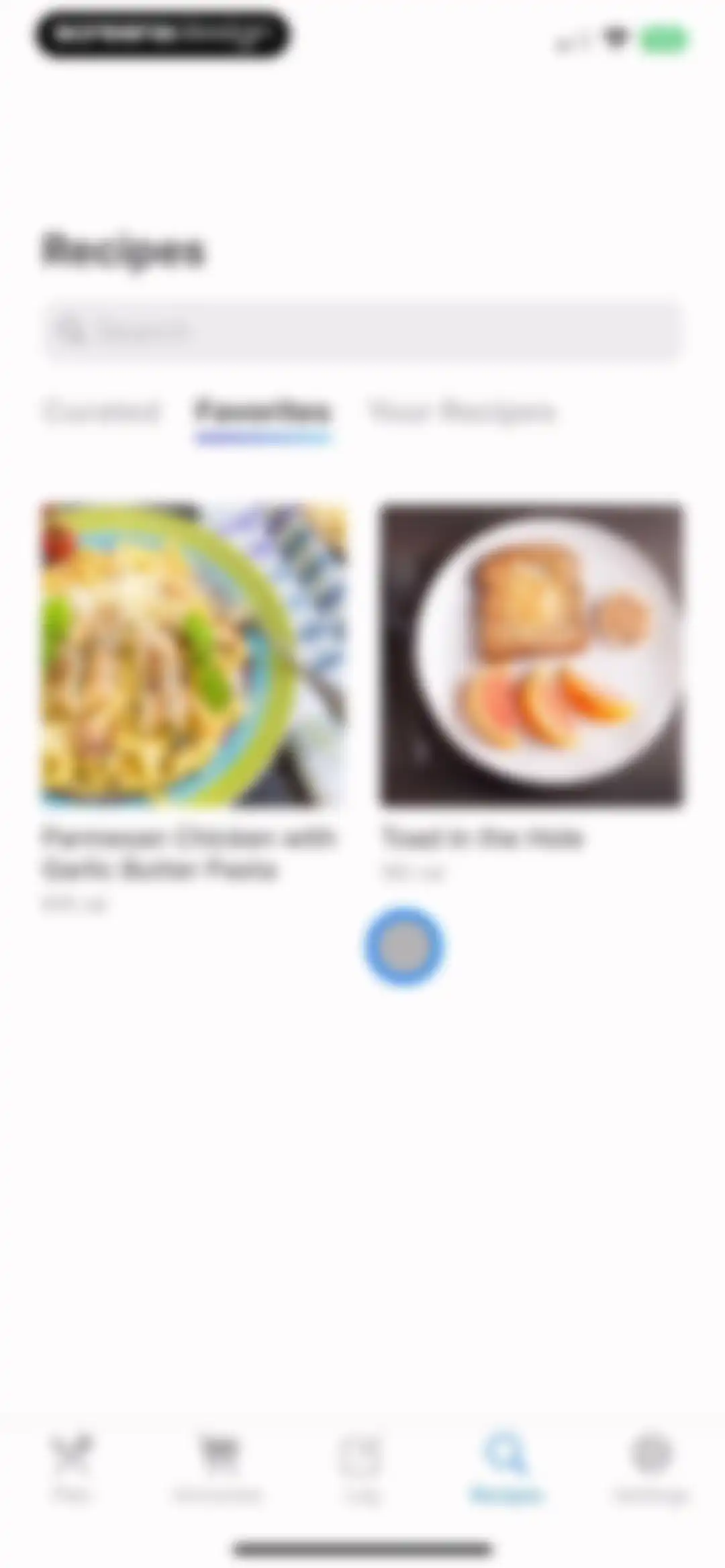 Intent - Meal Planner screen 90