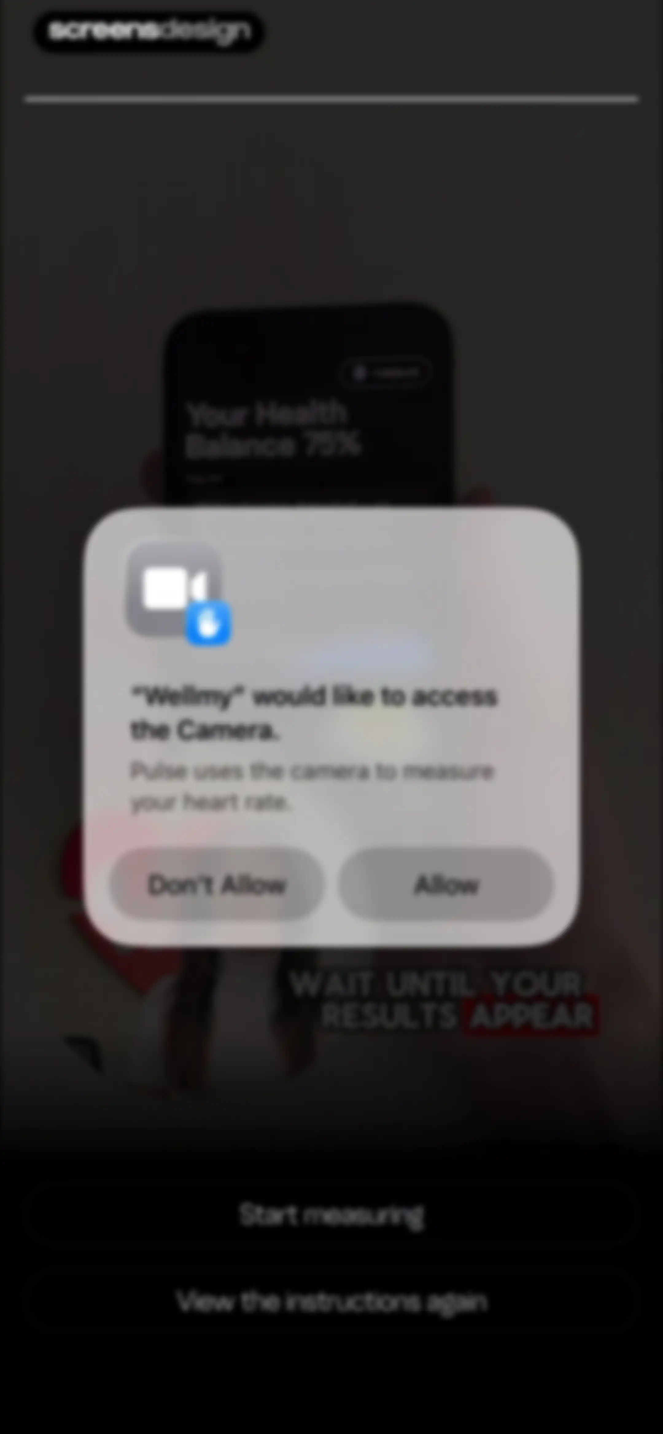 Wellmy - Heart Rate Monitor screen 39