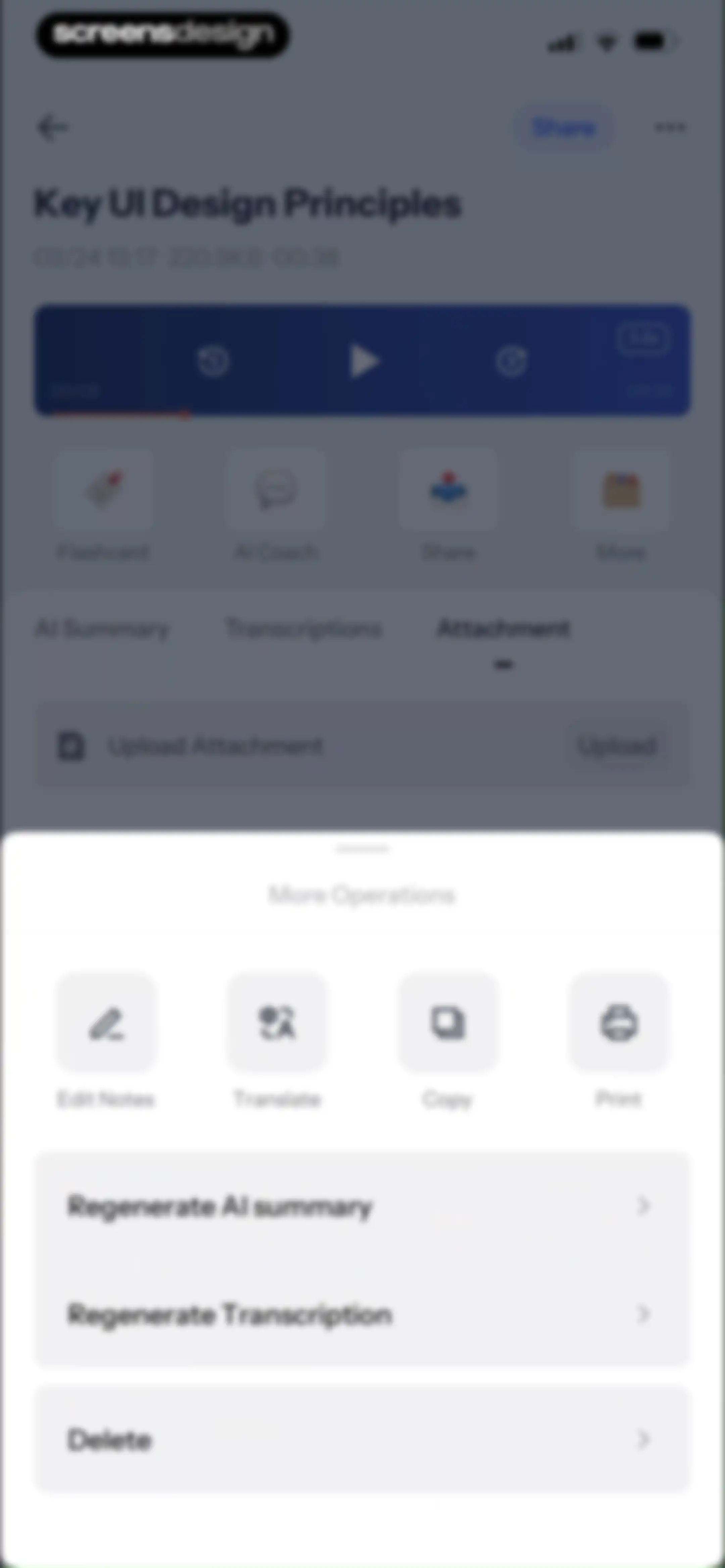 Owll:AI Note Taker & Assistant screen 49