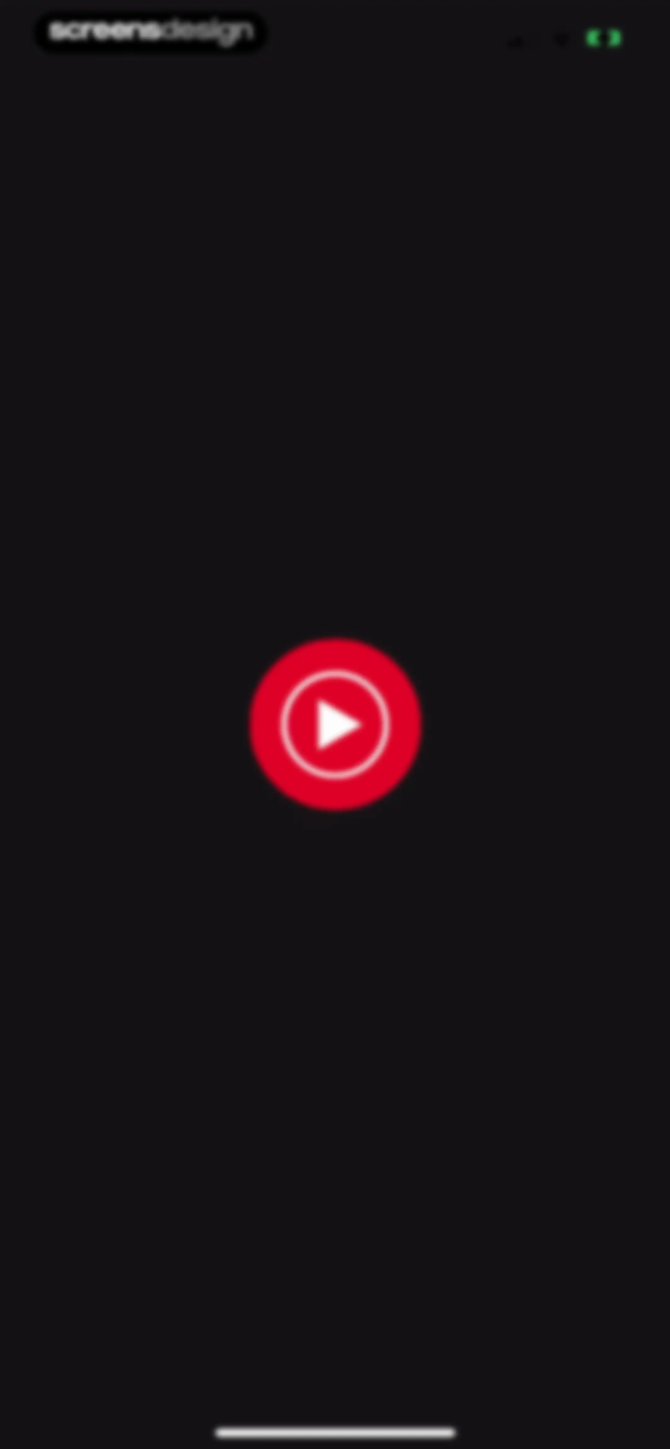 YouTube Music screen 1