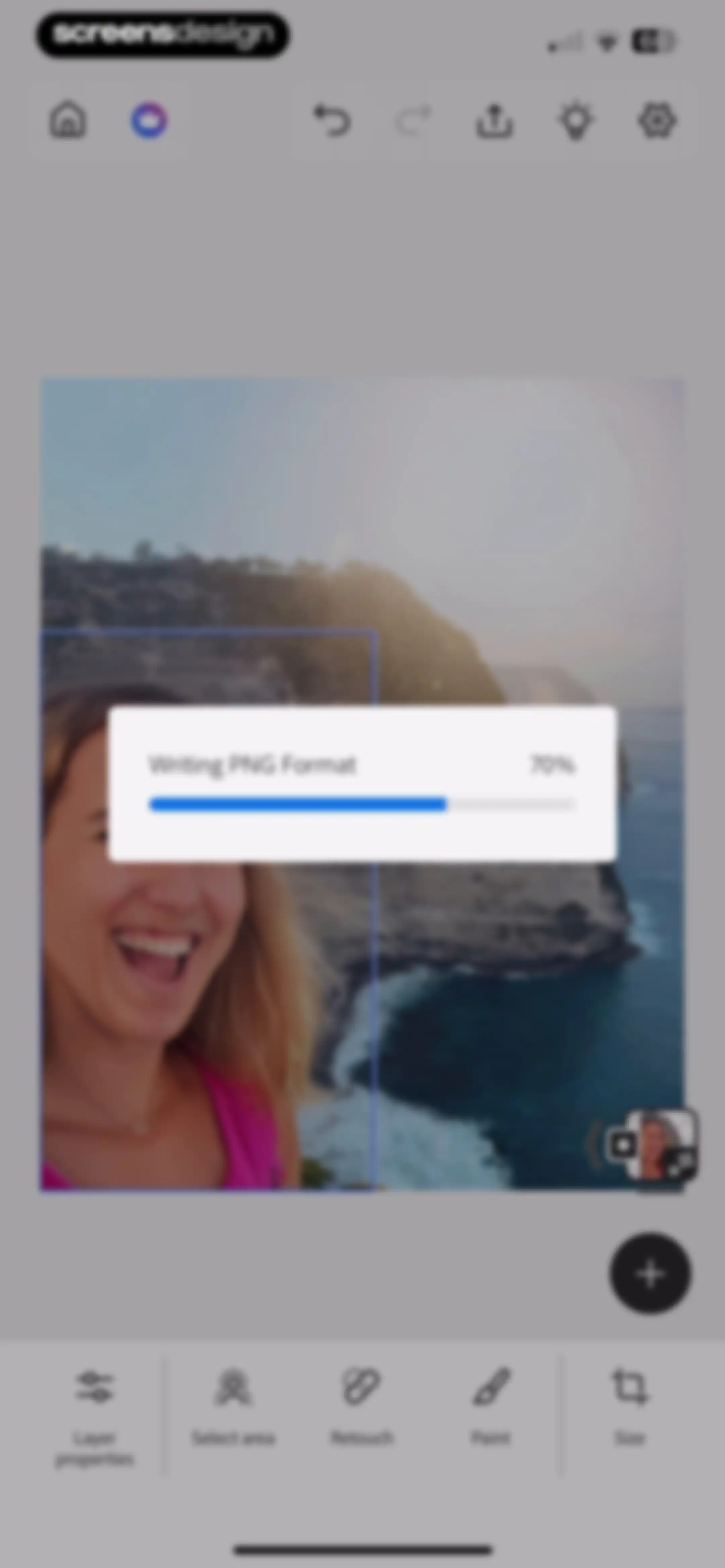 Adobe Photoshop: Photo Editor screen 25