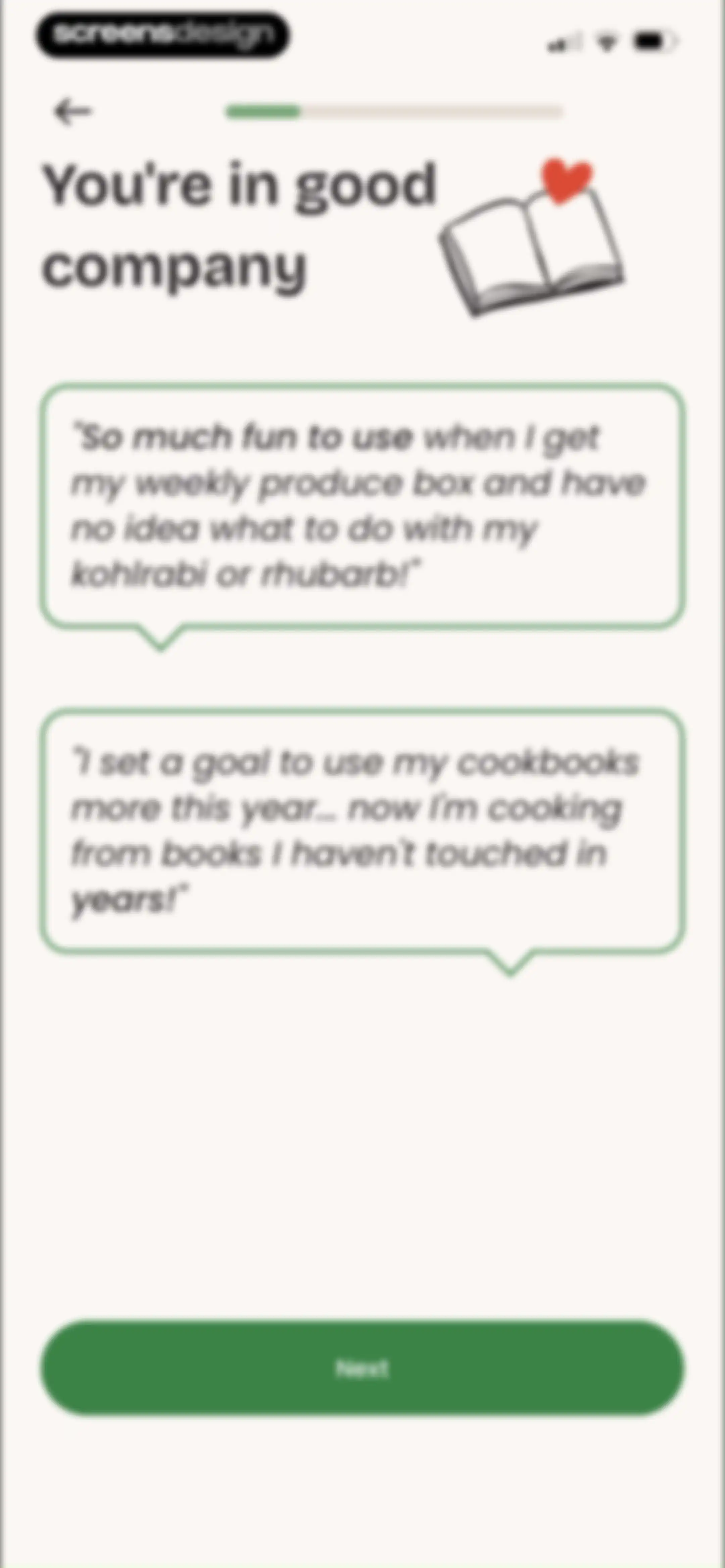CookShelf: Search Cookbooks screen 5