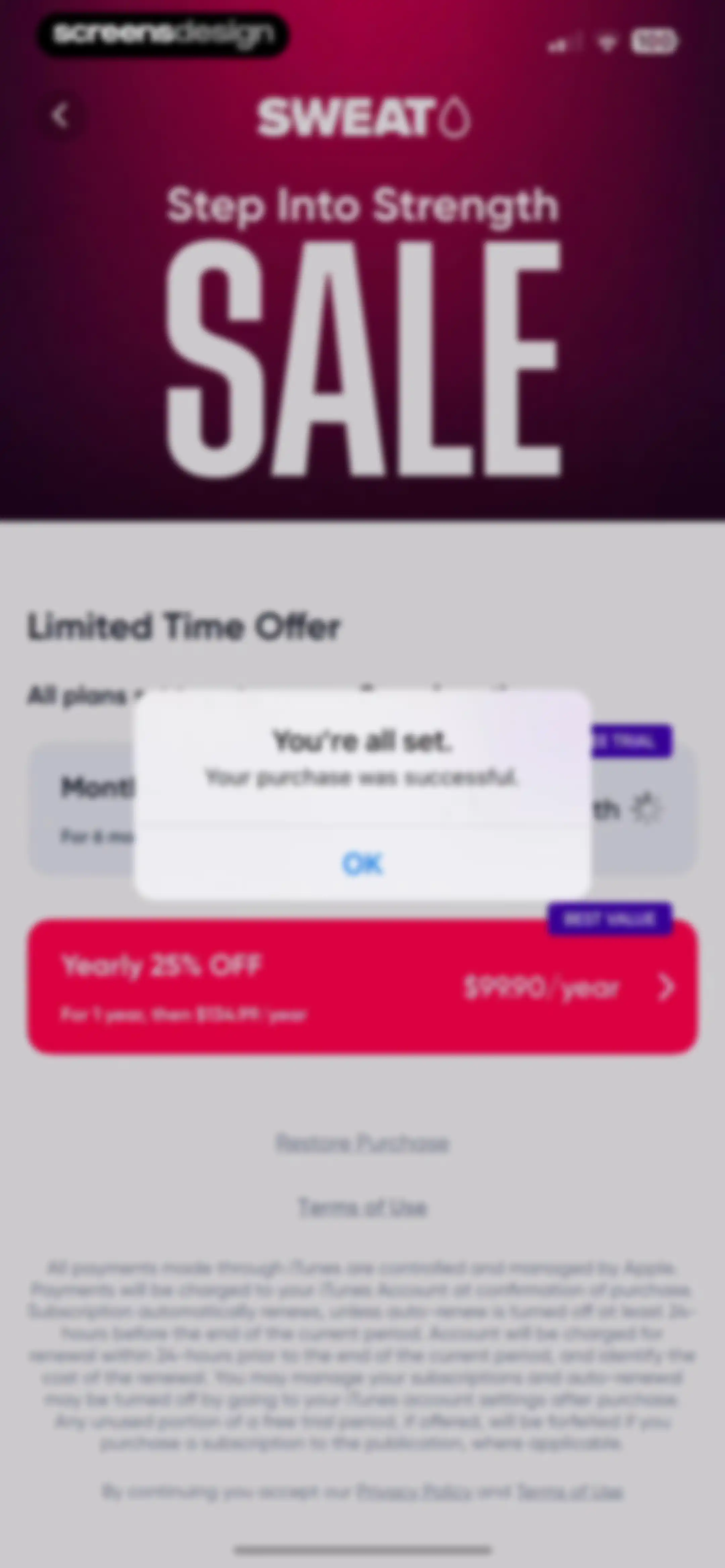 Sweat: Fitness App For Women screen 13