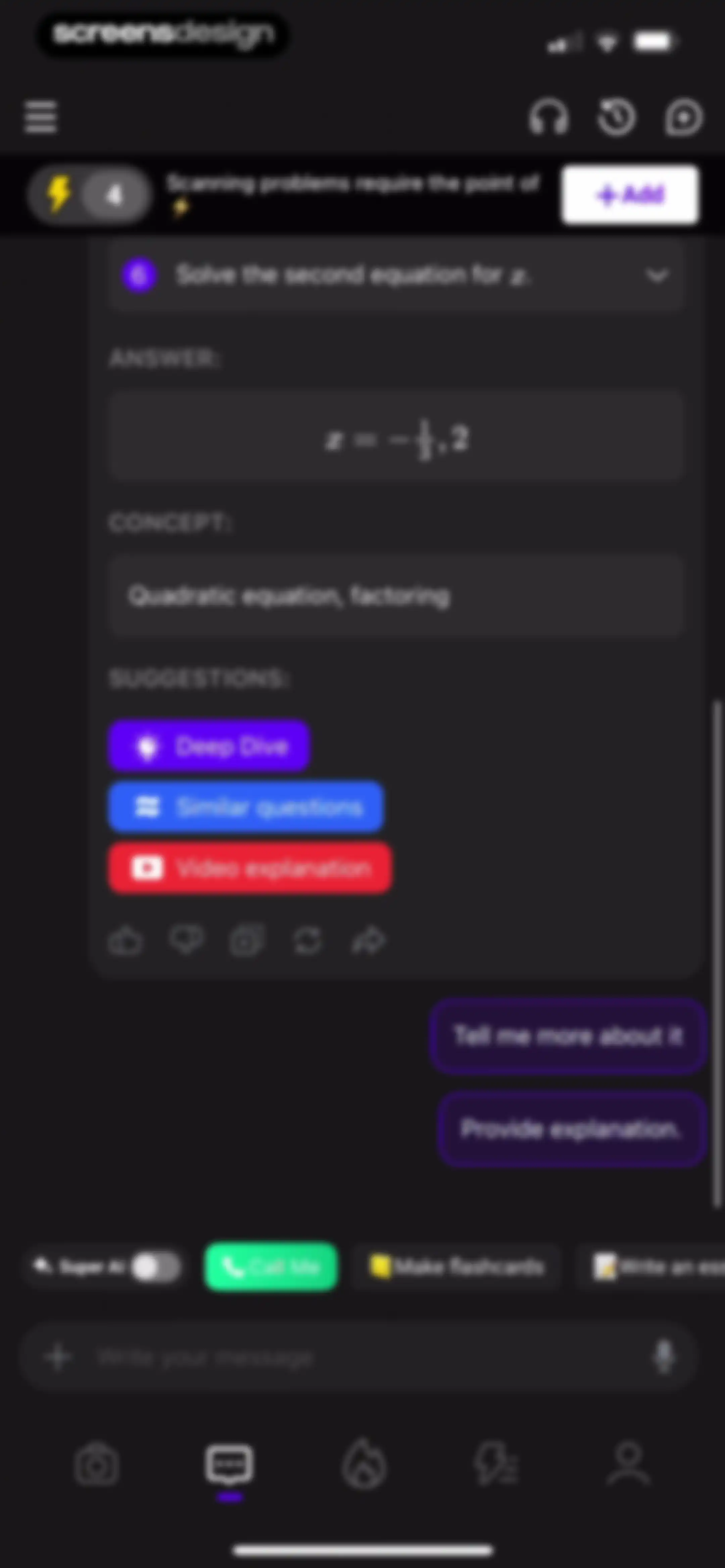 Answer.AI - Your AI tutor screen 29