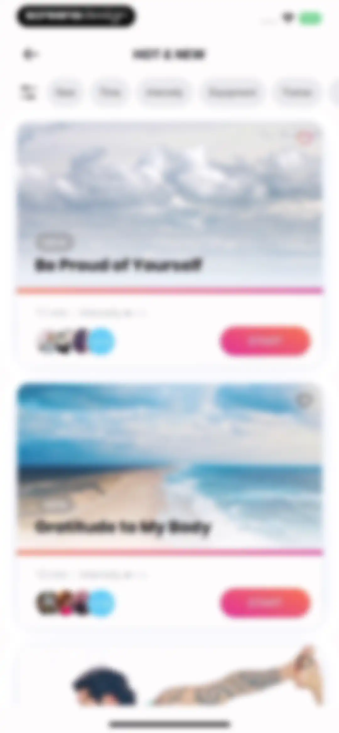 FitOn Workouts & Fitness Plans screen 59