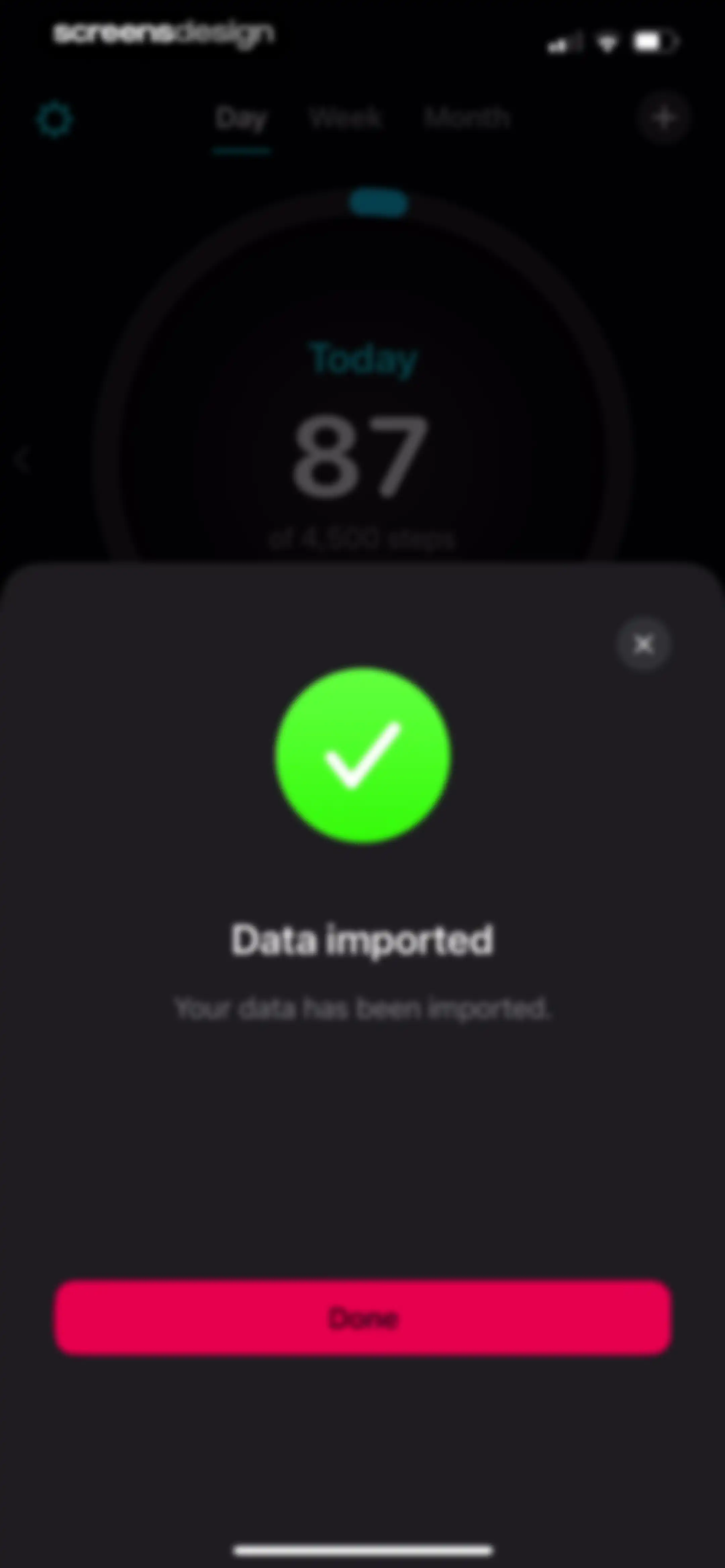 StepsApp Pedometer screen 35