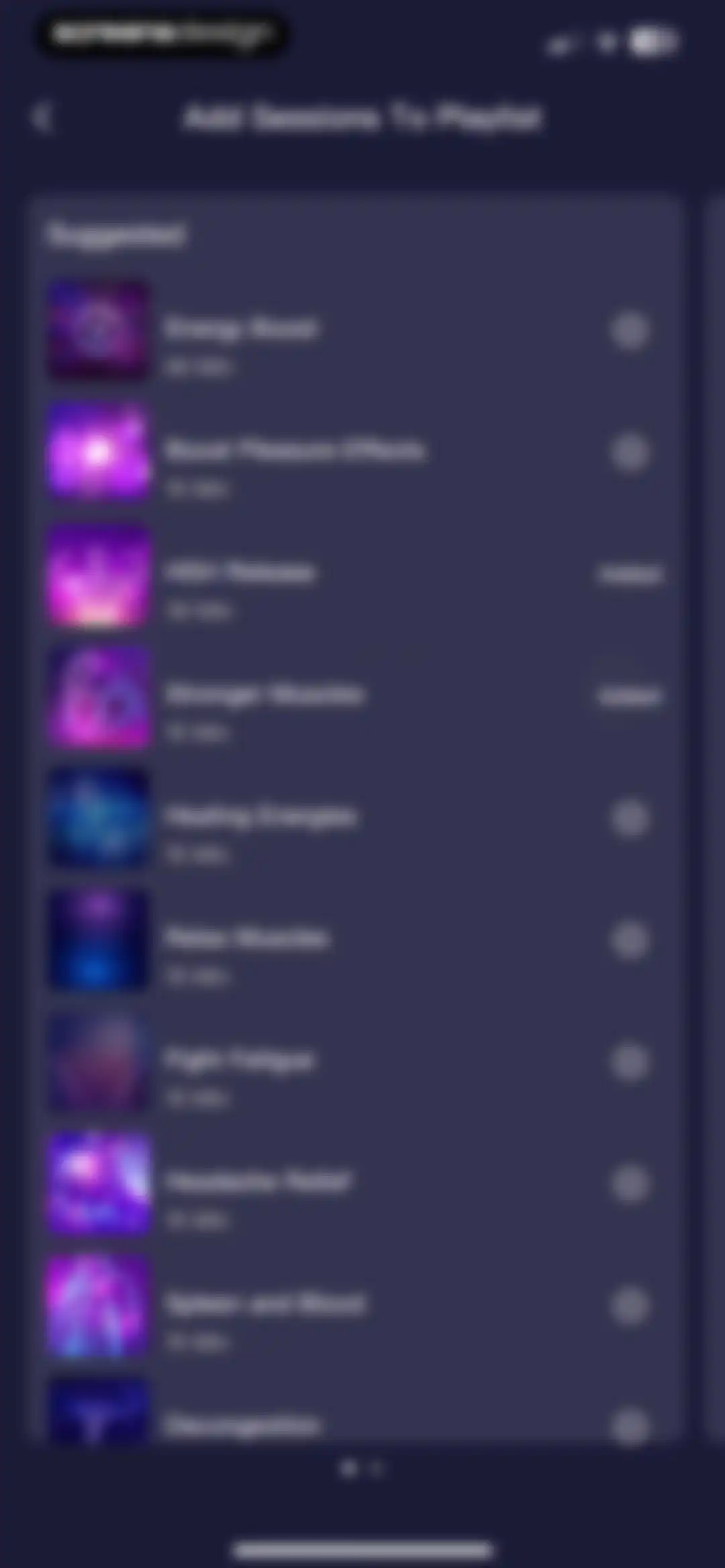 Frequency: Healing Sounds screen 54