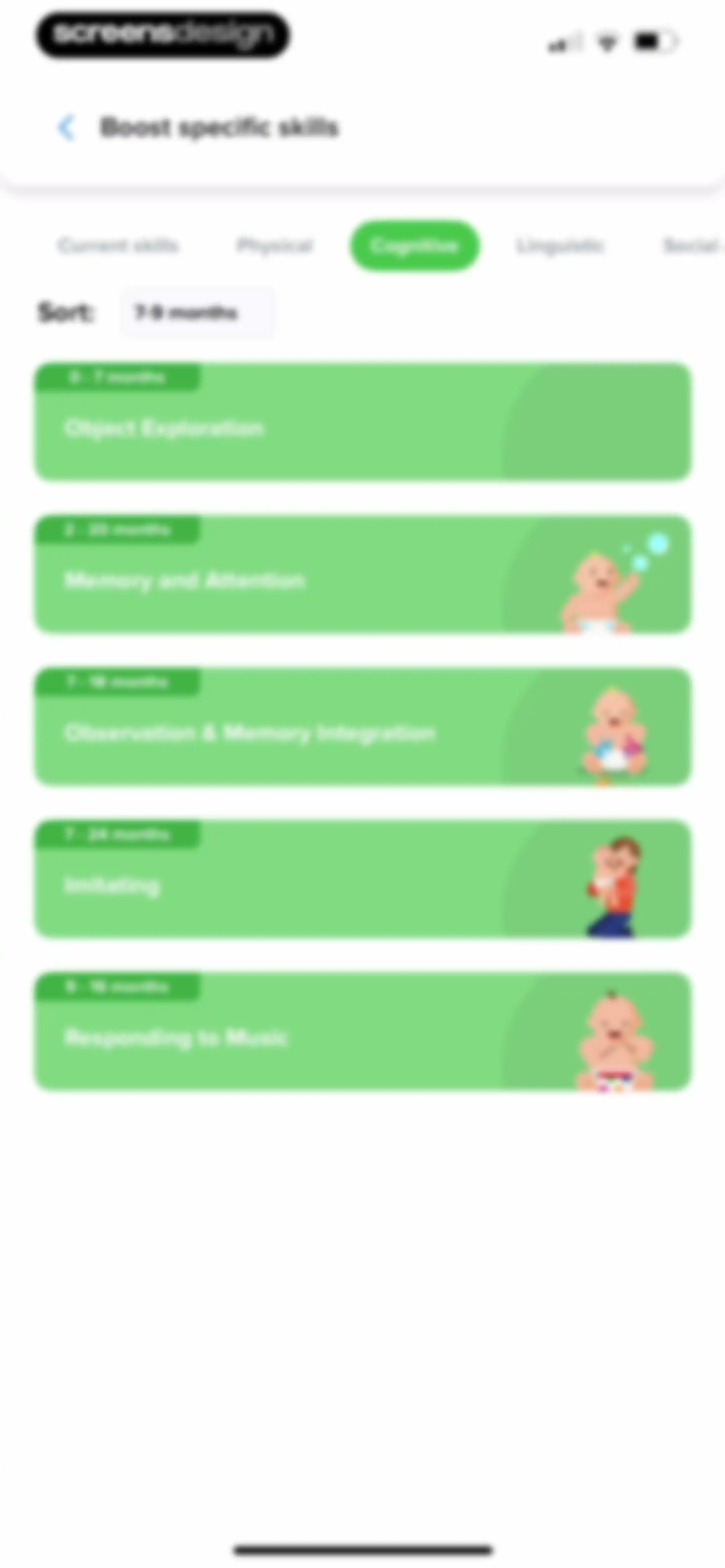 Kinedu: Baby Development screen 117