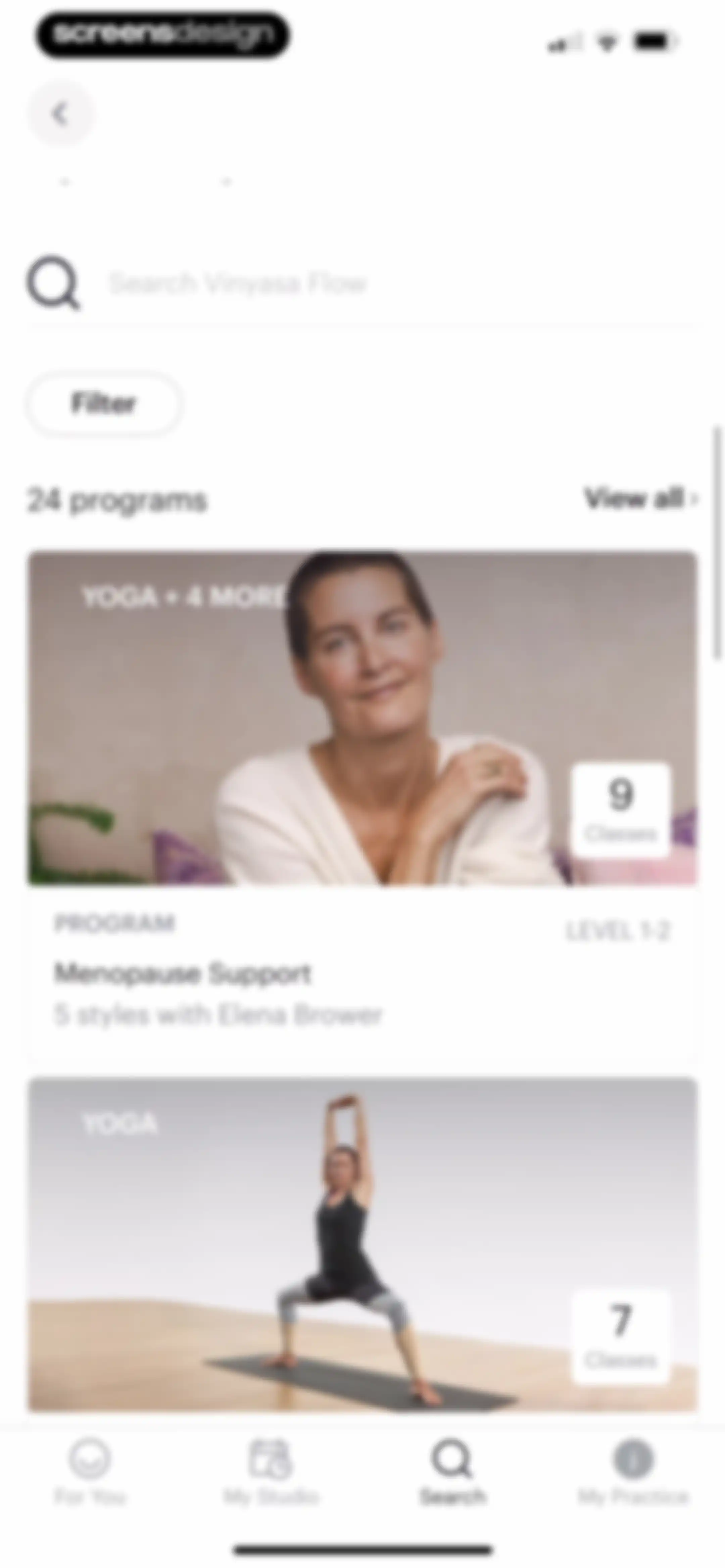 Glo | Yoga and Meditation App screen 71