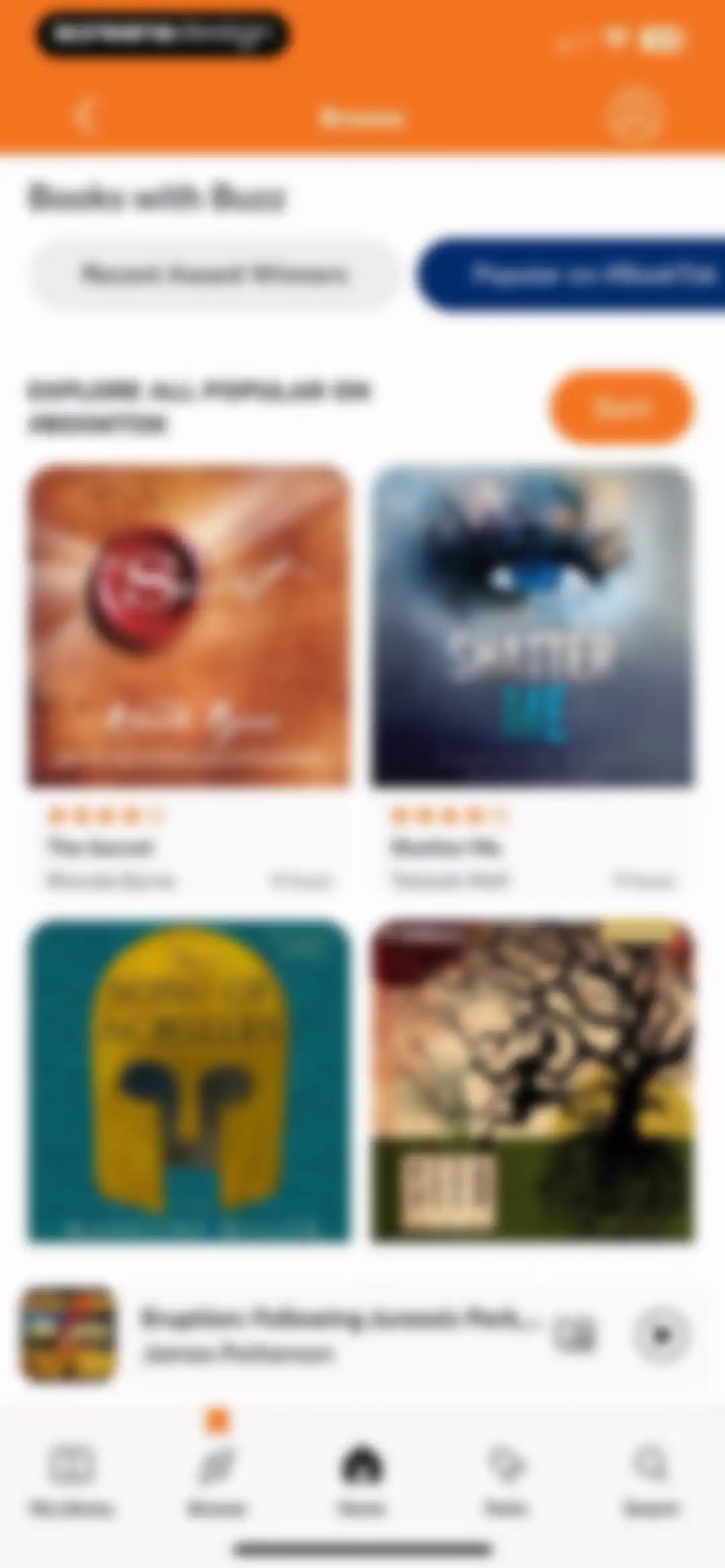Audiobooks.com: Get audiobooks screen 51