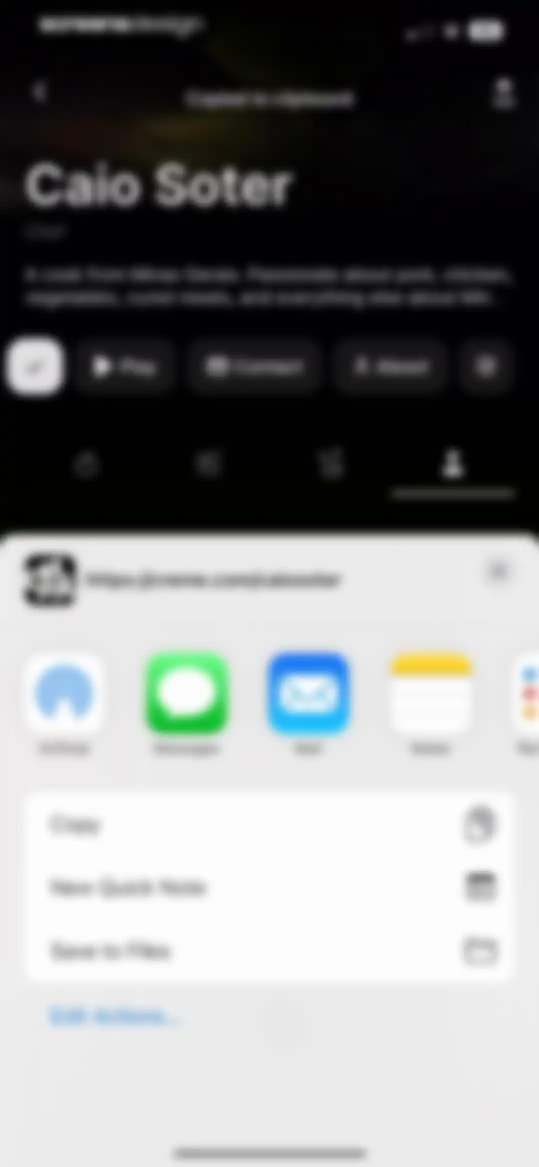 CREME: Create Memorable Meals screen 60