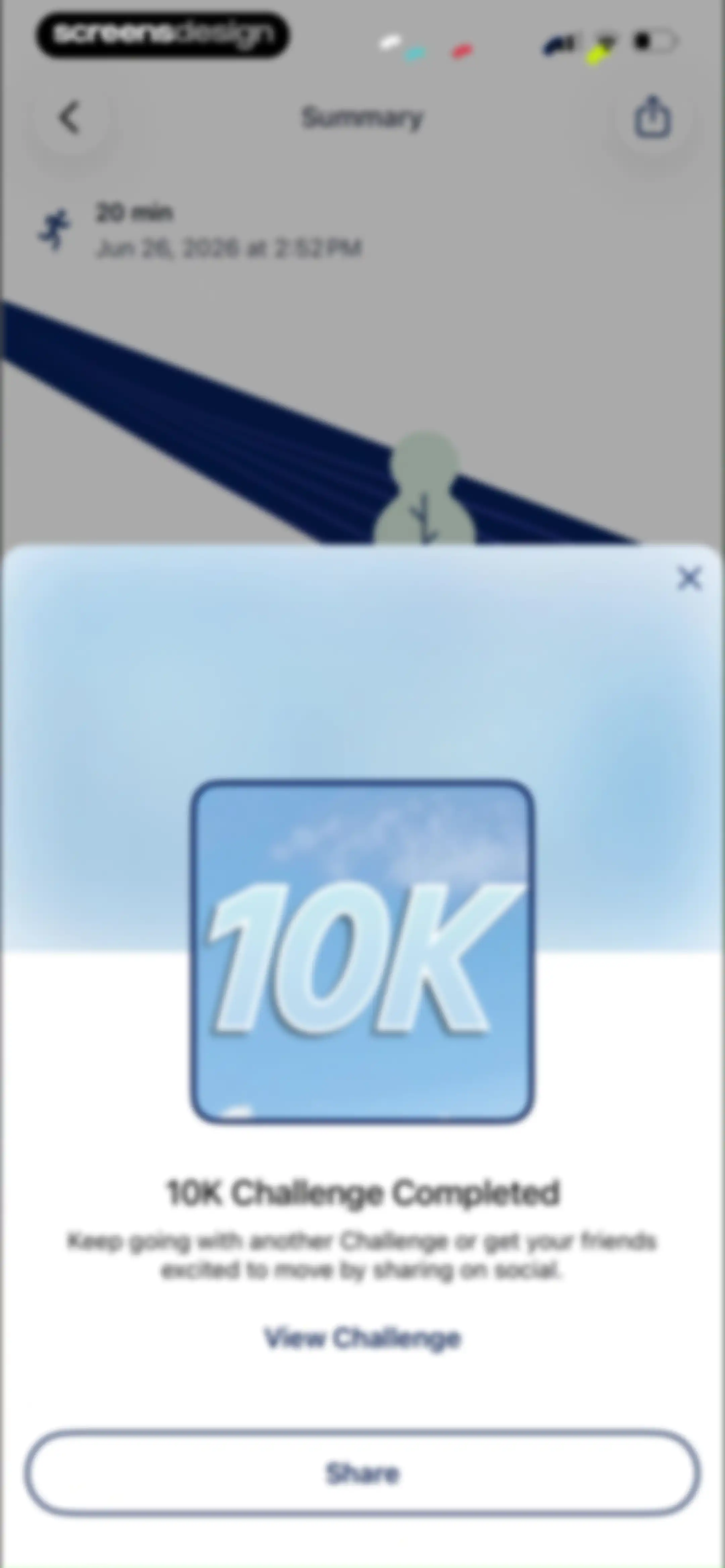 ASICS Runkeeper—Run Tracker screen 191