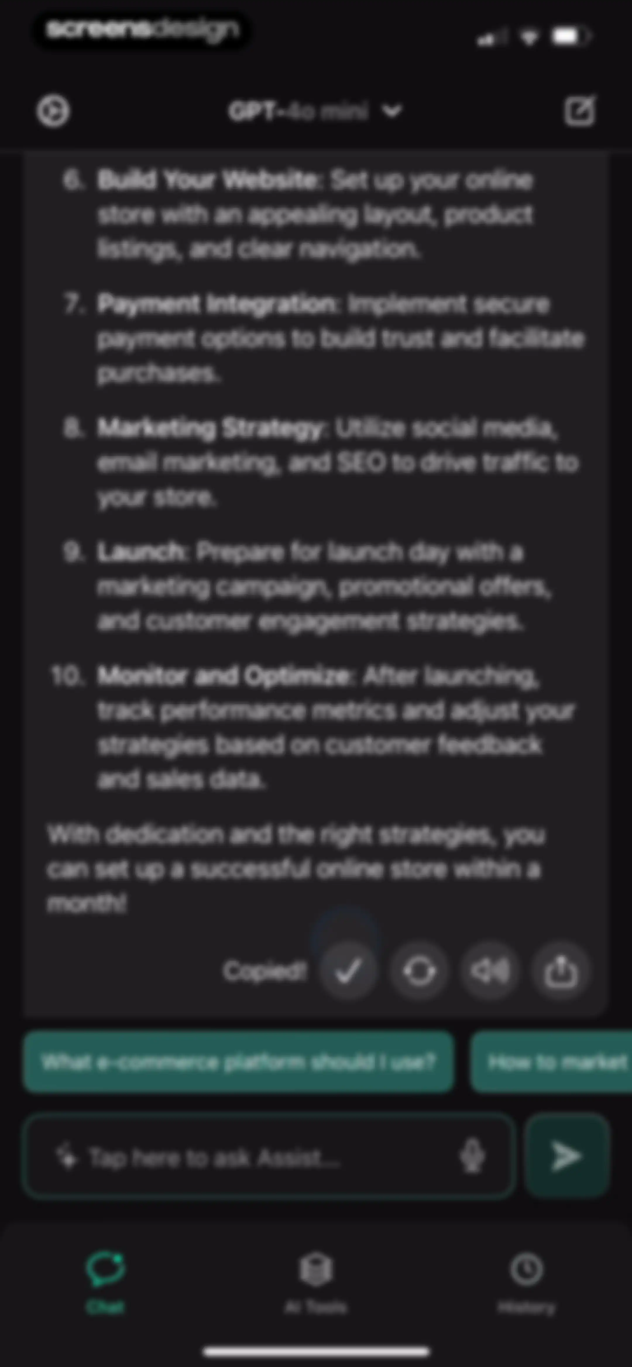 Ask Assist - AI Chat Bot screen 40