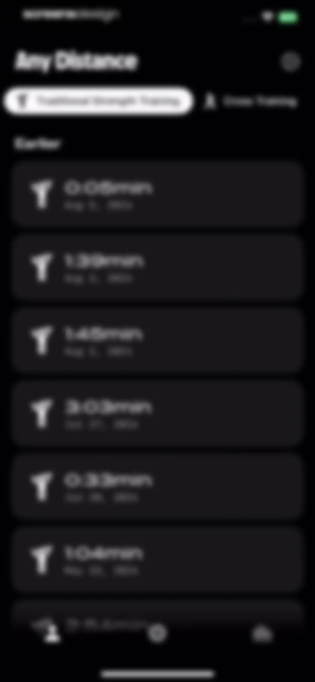 Any Distance Running Tracker screen 81