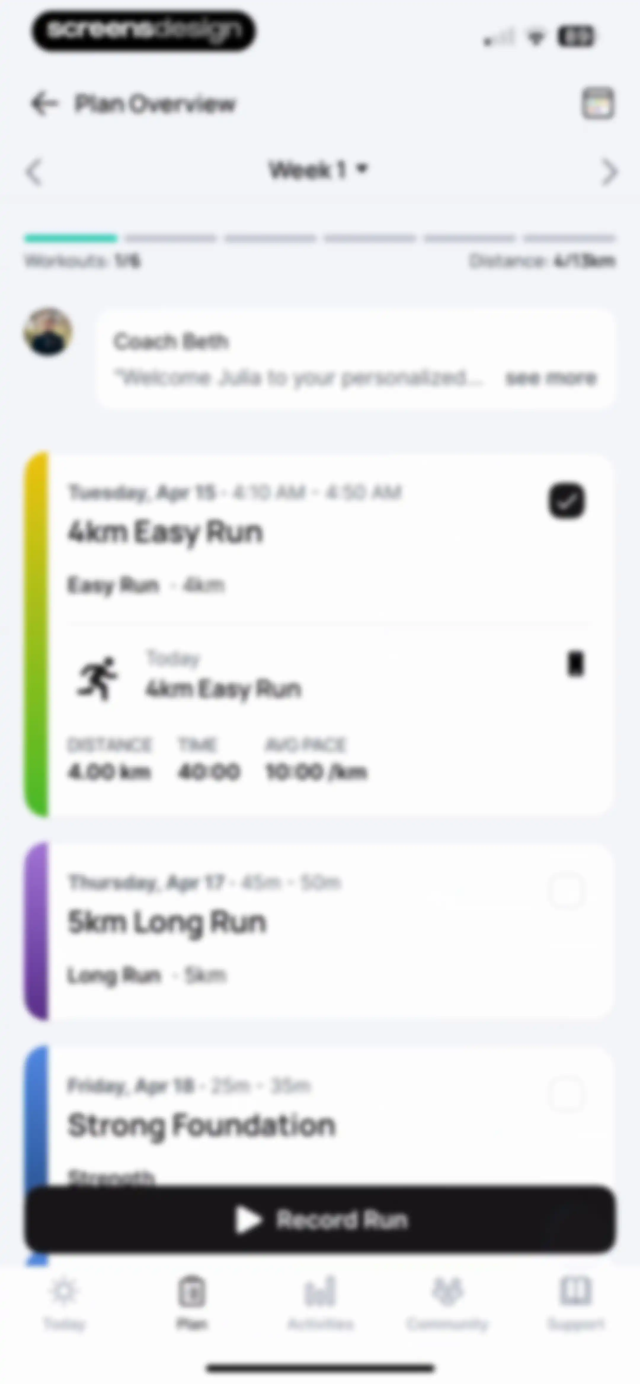 Runna: Running Plans & Coach screen 86